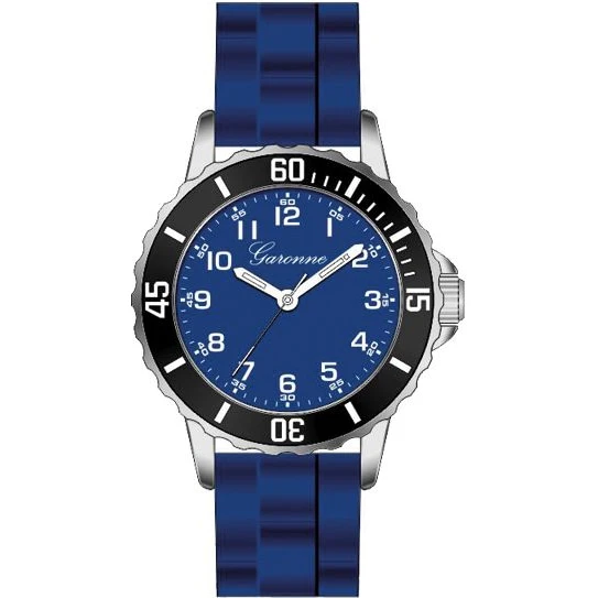 Garonne kinderhorloge, Blauw/blauw 50m