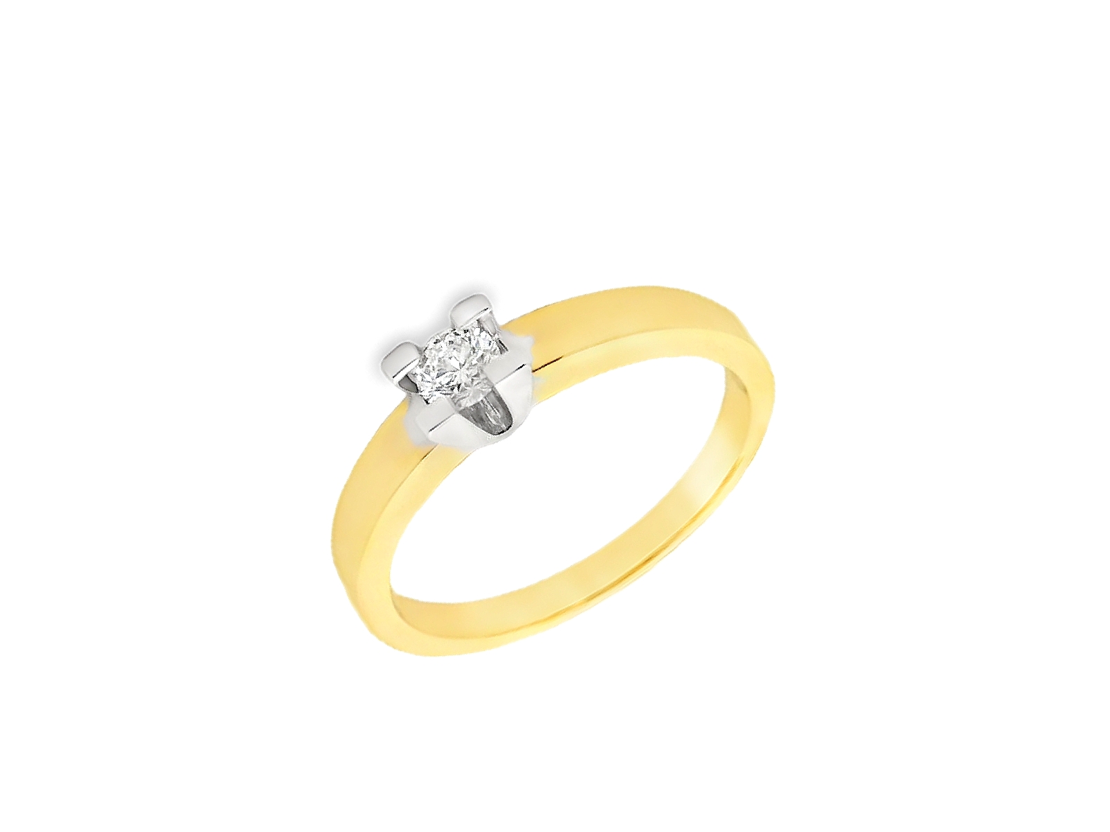 Deze stijlvolle bicolor gouden solitair ring is vervaardigd uit 14 karaat goud (3.22 gr) en straalt pure elegantie uit. De combinatie van warm geelgoud en verfijnd witgoud geeft de ring een tijdloze en luxueuze uitstraling.
De ring is voorzien van een schitterende briljant geslepen diamant van 0.15 ct met een H/Si-kleur- en zuiverheidsklasse, wat zorgt voor een heldere en fonkelende schittering. De diamant is stevig gezet in een robuuste witgouden klauwzetting, waardoor de steen optimaal tot zijn recht komt en extra licht vangt.
Met zijn klassieke en toch moderne uitstraling is deze solitair ring perfect als verlovingsring, jubileumgeschenk of als een elegant sieraad voor dagelijks gebruik.
De ring is verkrijgbaar in meerdere afmetingen.
