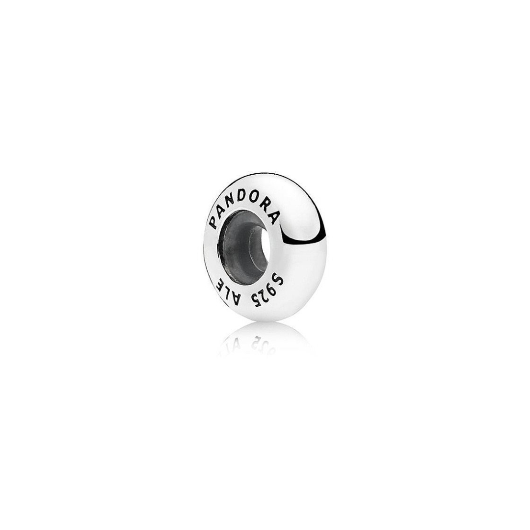 Pandora - Zilveren stopper met siliconen kern voor op de bangle armbanden - 796482