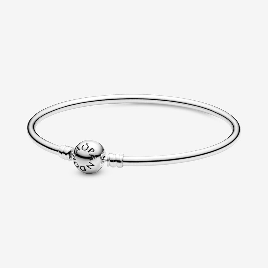 Pandora - Zilveren armband met bol sluiting - 590713-17