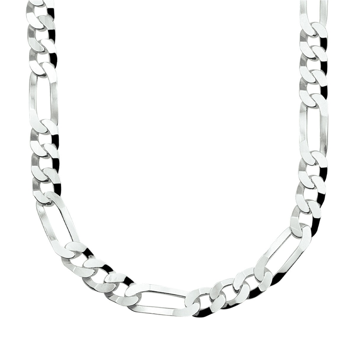 De Figaro Zilver 60cm ketting, met een dikte van 7mm, is onderdeel van de exclusieve Van Zaanen Zilver Collectie. De ketting heeft een tijdloze uitstraling en voegt elegantie toe aan elke outfit. Perfect te combineren met zowel casual als formele kleding voor een stijlvolle look.