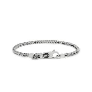 Massief zilveren armband model 150 op 18 cm