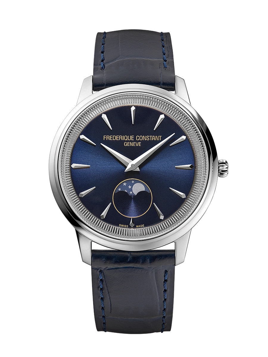 De Frederique Constant Moneta Moonphase FC-206N3S6 is een verfijnd polshorloge met een maanfasefunctie. Het behoort tot de categorie horloges en is ontworpen voor een elegante polsbeleving. Combineer het met zowel formele als casual outfits voor een stijlvolle look. Draag het comfortabel om uw pols en geniet van zijn tijdloze ontwerp en functionaliteit.