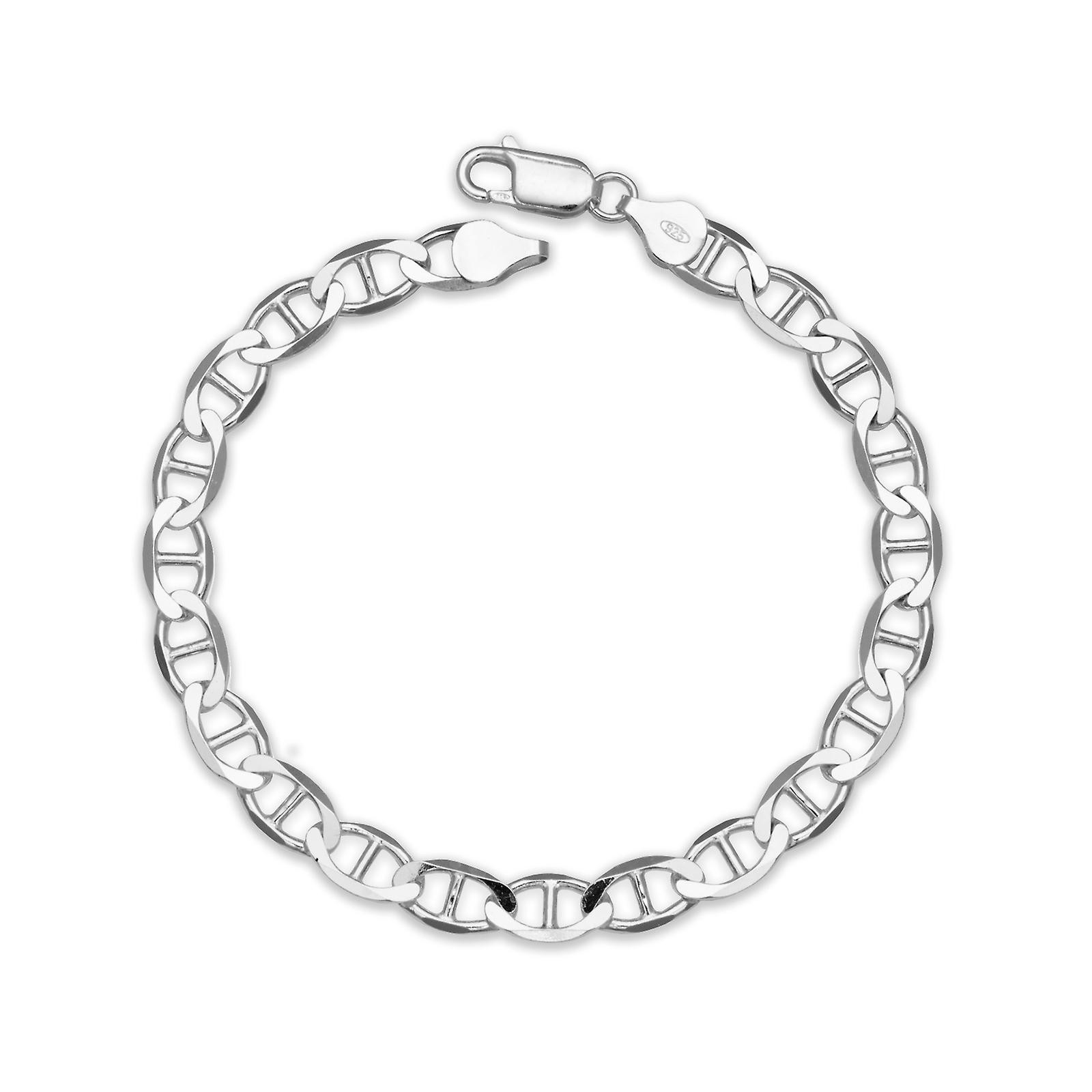 De Marine Schakel zilver 20cm, 8mm, is een stijlvolle armband binnen de categorie zilver. Perfect voor dagelijks gebruik of speciale gelegenheden. Deze zilveren schakelarmband straalt elegantie uit en kan solo gedragen worden voor een subtiele look of gecombineerd worden met andere armbanden voor een gedurfde statement.