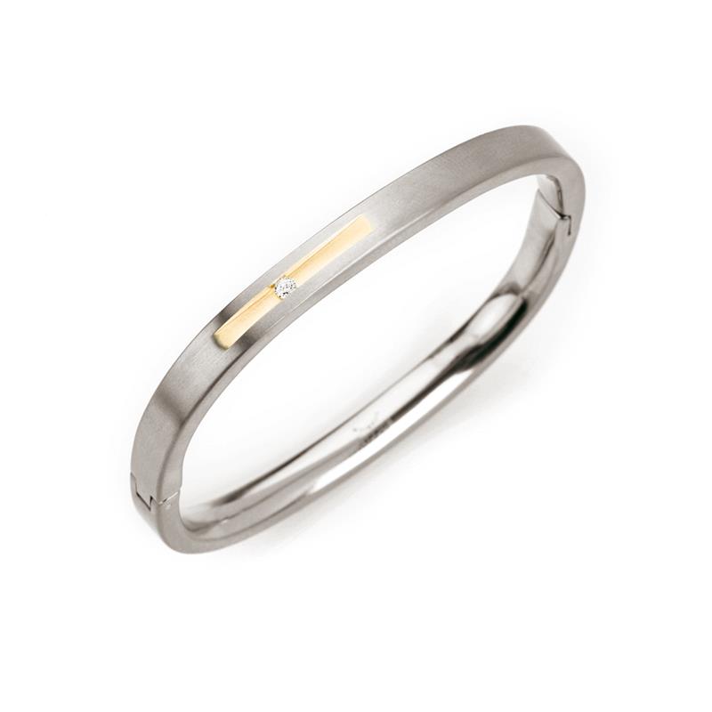 Dit is een armband van het merk Boccia Titanium