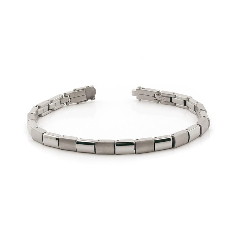 Titanium armband van boccia. Armband is in te korten.