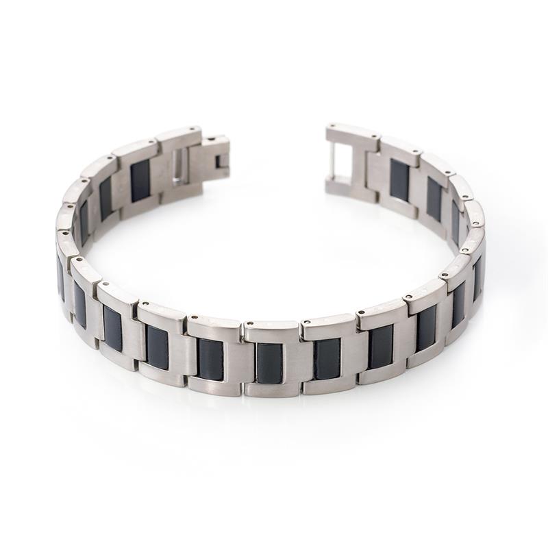 Boccia 0334-01 Armband met Rubber