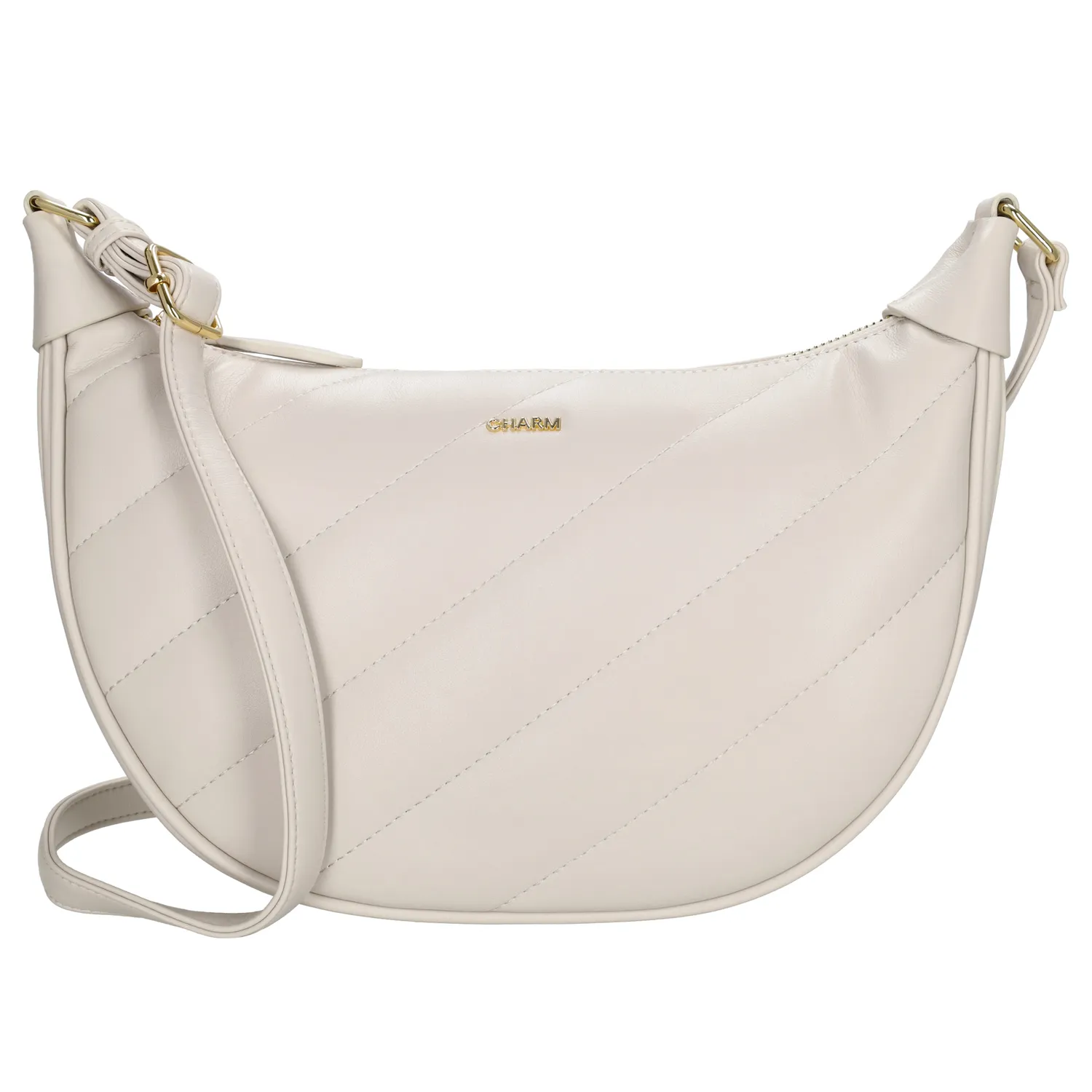 Deze schoudertas van Charm London is een must-have voor je collectie. Naast het stijlvolle ontwerp is deze crossbody tas ook uiterst praktisch. De binnenkant heeft twee insteekvakken en een ritsvak voor al je benodigdheden. Aan de achterkant bevindt zich een extra ritsvak voor snelle toegang tot je essentials. De tas is voorzien van een verstelbare schouderband, zodat je de tas kunt dragen op de ideale hoogte voor jouw comfort. Of je nu naar het werk gaat of een dagje uit, deze tas is zowel functioneel als modieus en past bij elke gelegenheid.

Kenmerken:

Twee insteekvakken en een ritsvak aan de binnenkant
Extra ritsvak aan de achterkant voor snelle toegang
Verstelbare schouderband voor optimaal draagcomfort
Stijlvol en veelzijdig design, geschikt voor elke gelegenheid
