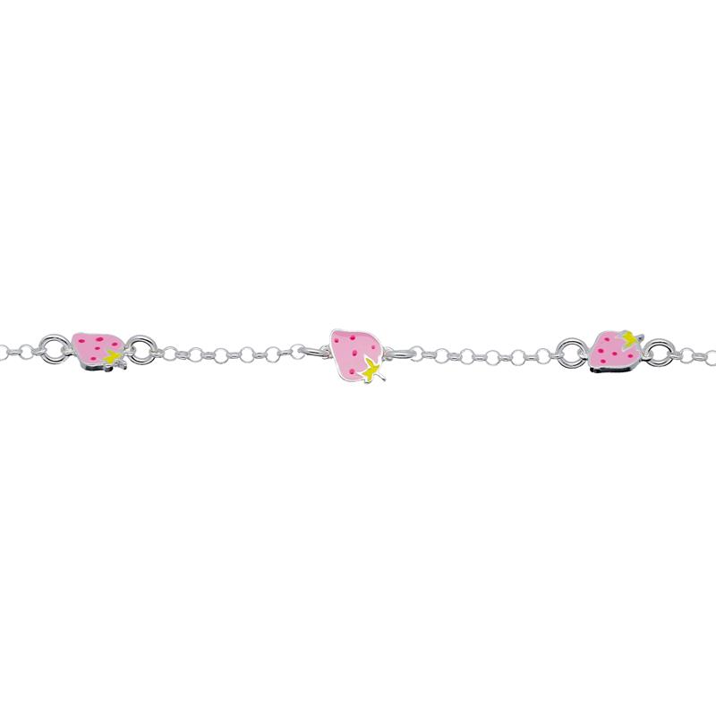 Deze armband is van het merk Lilly. 
Het is een meisjessieraad gemaakt van zilver. 

Lengte: 16
Steensoort: Emaille
Steenkleur: Geen steen