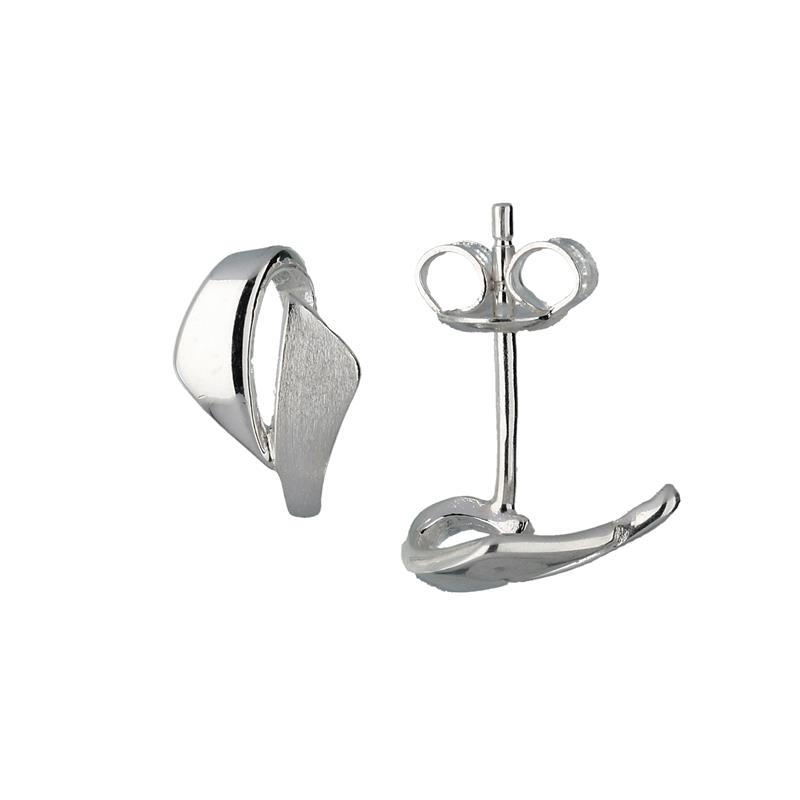 GLOW - Oorstekers - Zilver m/p