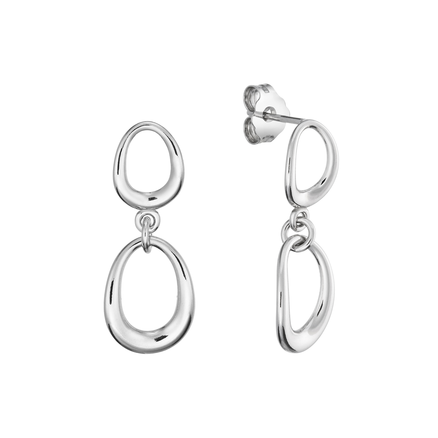 GLOW - 106.1612.00 - Oorstekers - Zilver