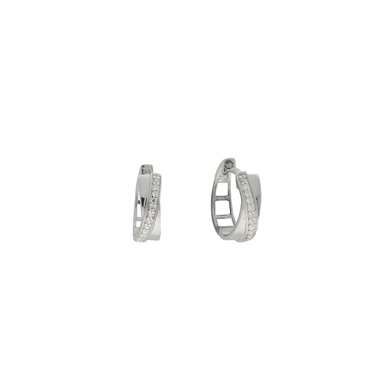 Deze oorringen zijn van het merk van Leeuwen. Het zijn oorringen voor dames gemaakt van zilver. De oorringen zijn zilverkleurig van kleur.
De verdere specificaties van de oorringen zijn als volgt:
Soort bewerking: gerhodineerd
Lengte: 13
Steensoort: Zirkonia
Steenkleur: Transparant