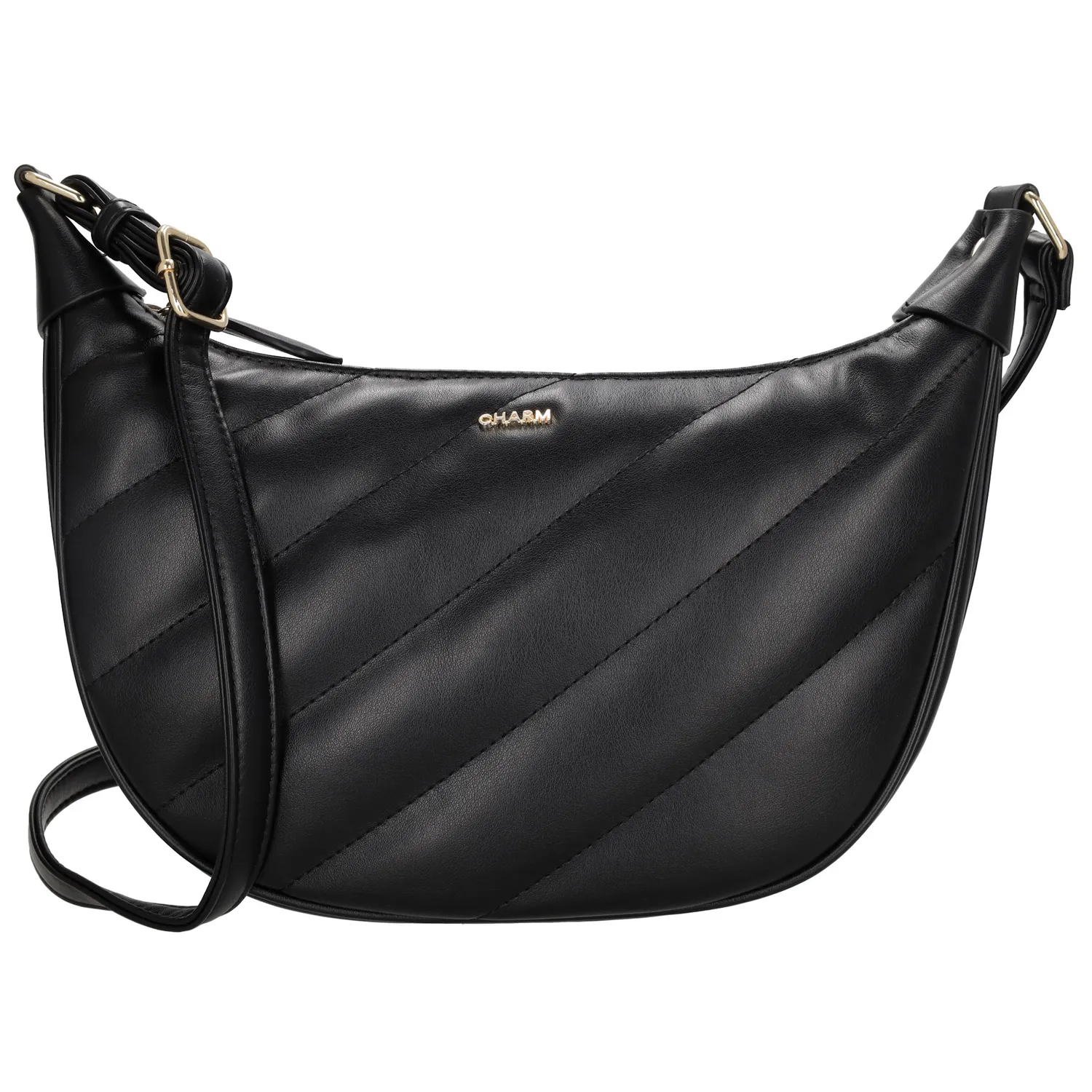 Deze schoudertas van Charm London is een must-have voor je collectie. Naast het stijlvolle ontwerp is deze crossbody tas ook uiterst praktisch. De binnenkant heeft twee insteekvakken en een ritsvak voor al je benodigdheden. Aan de achterkant bevindt zich een extra ritsvak voor snelle toegang tot je essentials. De tas is voorzien van een verstelbare schouderband, zodat je de tas kunt dragen op de ideale hoogte voor jouw comfort. Of je nu naar het werk gaat of een dagje uit, deze tas is zowel functioneel als modieus en past bij elke gelegenheid.

Kenmerken:

Twee insteekvakken en een ritsvak aan de binnenkant
Extra ritsvak aan de achterkant voor snelle toegang
Verstelbare schouderband voor optimaal draagcomfort
Stijlvol en veelzijdig design, geschikt voor elke gelegenheid