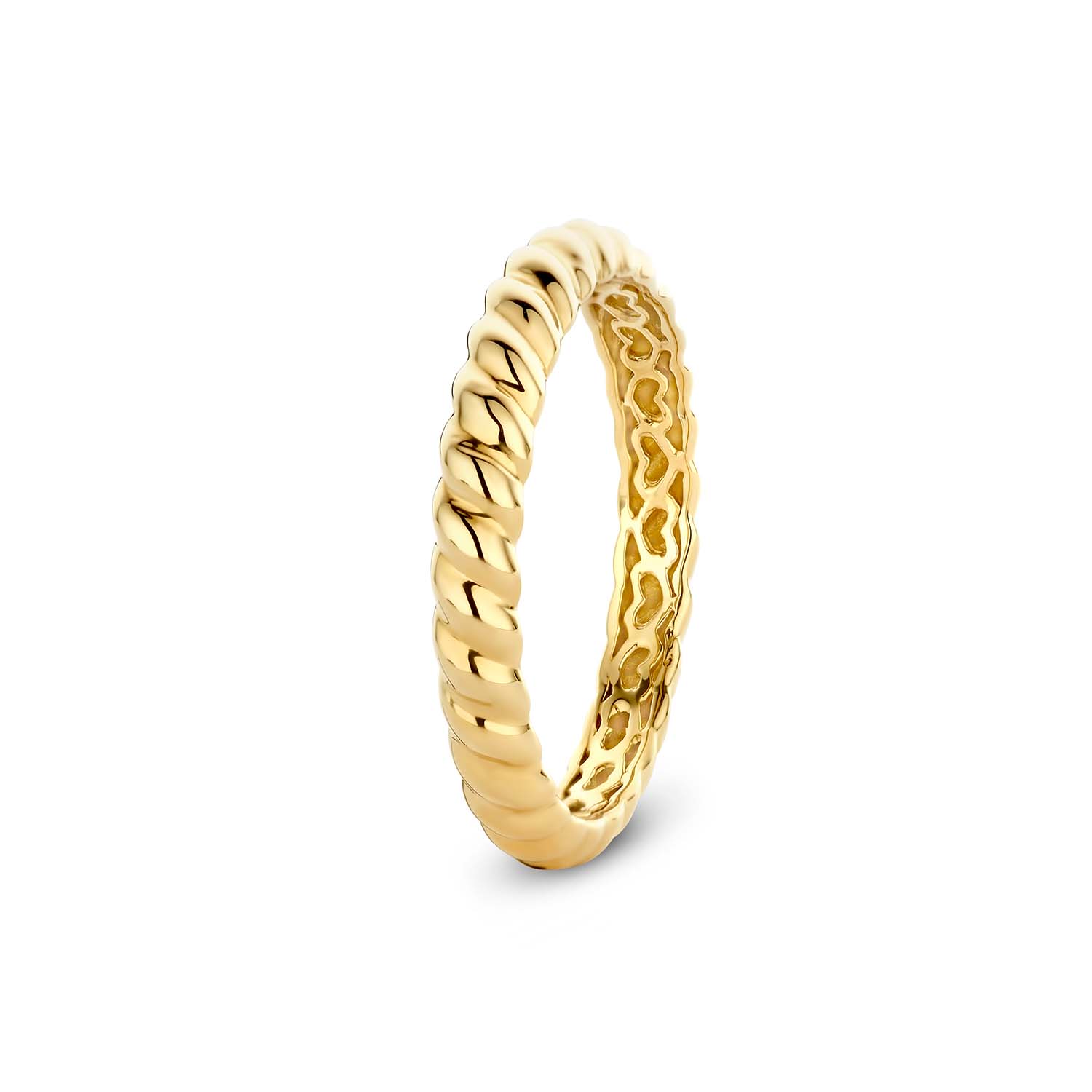 De ring van Glow is gemaakt van 14 karaat geelgoud en de perfecte basis voor jouw ringencollectie. De ring heeft een breedte van 3mm is verkrijgbaar in de maten 52, 54, 56 en 58. De binnenkant van de ring bestaat uit Secret Hearts. Hierdoor heeft de ring een hoog draagcomfort. 

GLOW
Benadruk jouw stijl met de verfijnde sieraden van GLOW en laat je inspireren door de uitgebreide collectie 14 karaats gouden sieraden van de hoogste Europese kwaliteit. Ontworpen om elke dag te dragen. Naast tijdloze ontwerpen bestaat de collectie ook uit hippe sieraden; zoals minimalistische gouden collieren en grafische oorknopjes. Wil je een beetje extra stralen? Kies dan voor flonkerende zirkonia of ga voor luxe met onze geraffineerde diamanten sieraden.
  
  Specificaties
  - 214.1222
  - Ring
  - 14 karaat geelgoud
  - Maat 56