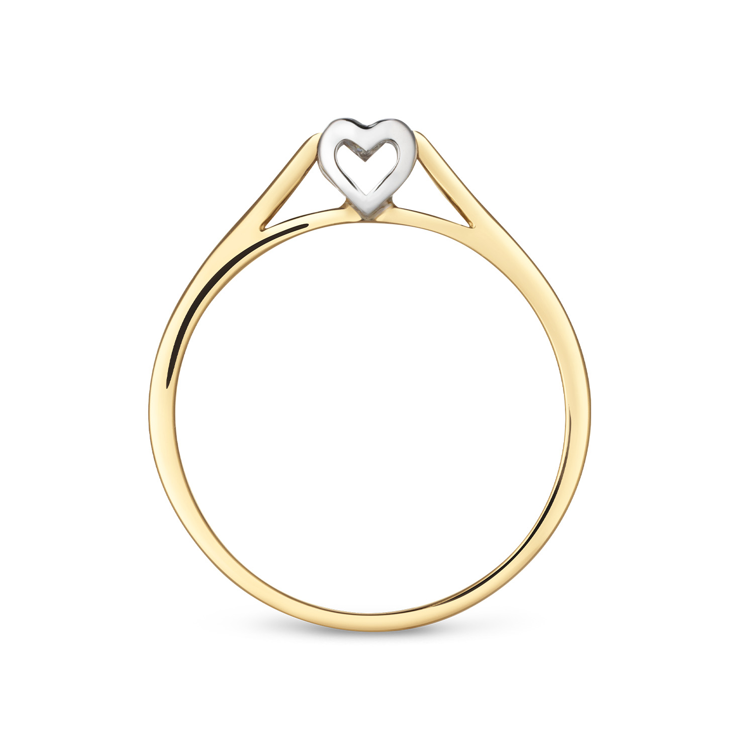 Dit is een damesring van het merk GLOW uit de serie Say Yes!