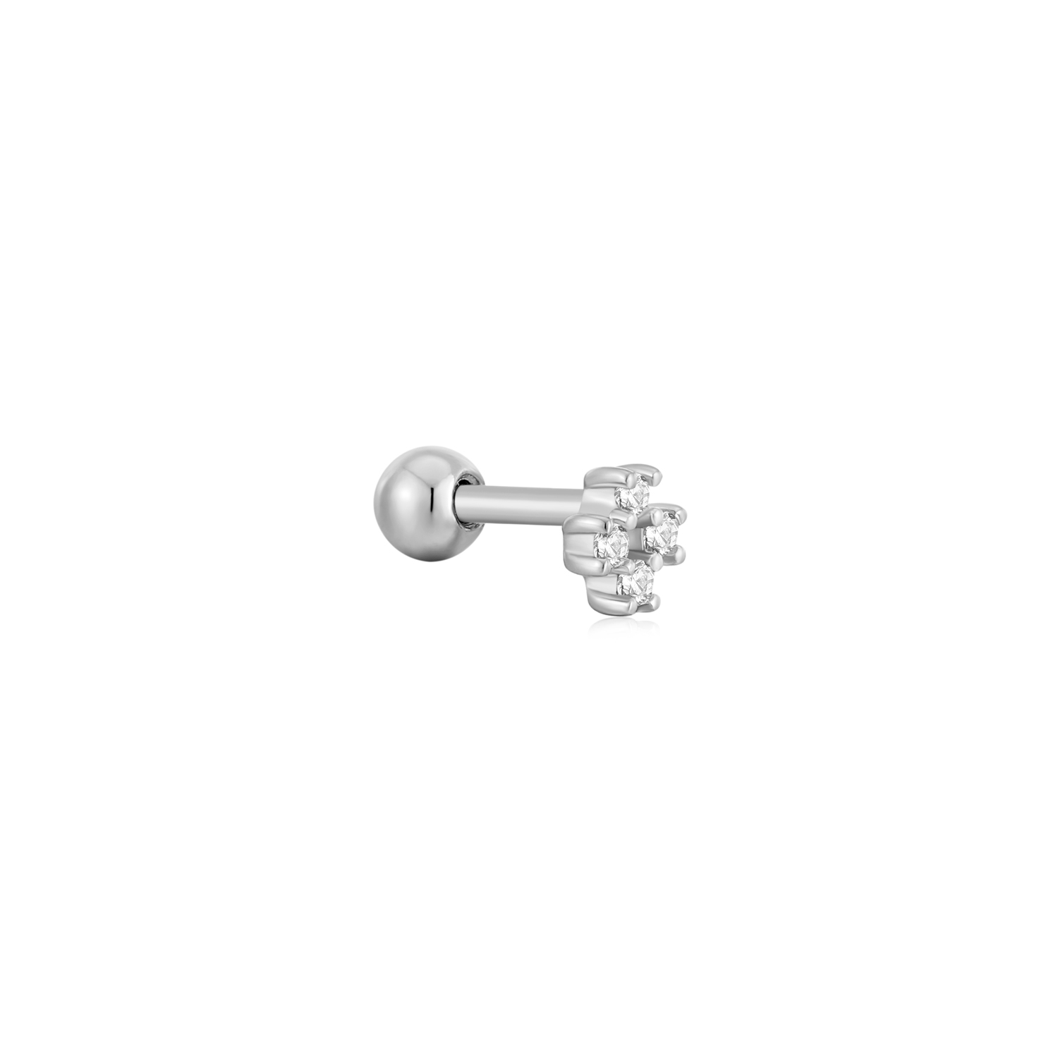 Voeg dit seizoen deze sprankelende single oorbel toe aan je collectie! Het draait allemaal om de glans bij dit unieke ontwerp. Draag de jouwe in combinatie met oorringen voor nog meer glamour.


SPECIFICATIES
- Silver Sparkle Cross Barbell Single Earring
- Single oorsteker
- 925 zilver
- 3mm
- AH E047-13H