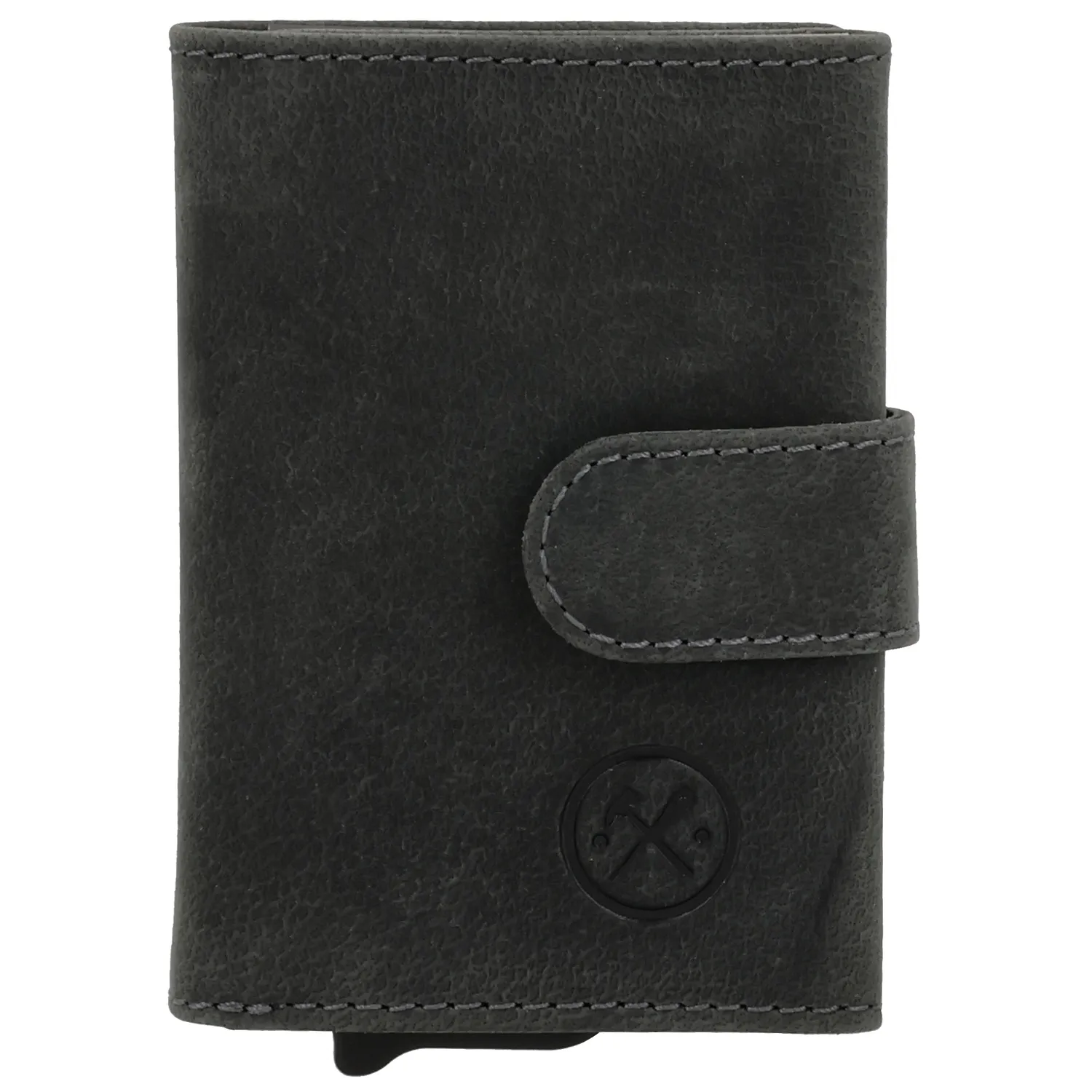 Deze Safety Wallet van Hide & Stitches is onmisbaar in jouw assortiment. Het is een ideale creditcardhouder die ook nog eens ruimte biedt voor losgeld. De RFID-technologie zorgt ervoor dat jouw klant beschermd is tegen het ongewenst uitlezen van gegevens.

De eigenschappen van deze Safety Wallet:

Ruimte voor minimaal 7 pasjes
Ruimte voor losgeld