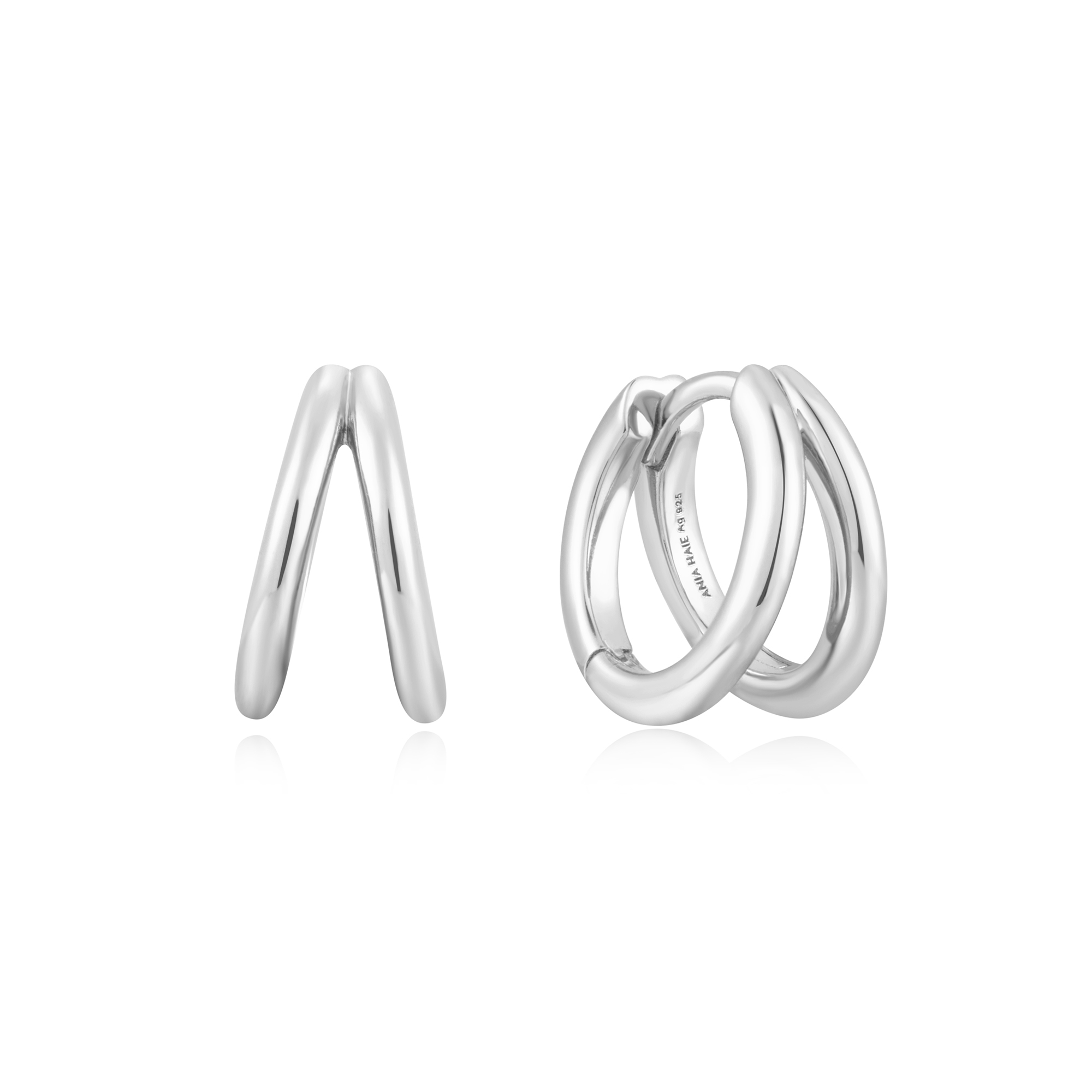 Omarm hedendaagse elegantie met onze dubbele lusoorringen van gerhodineerd sterlingzilver. Draag het paar alleen of gestapeld met andere studs, hoops en ear cuffs, je zult zeker een stijlstatement maken.

HET MERK
GeÃ¯nspireerd door de laatste fashion trends is Ania Haie het toonaangevende sieradenmerk voor hoogkwalitatieve maar ook betaalbare zilveren sieraden, zonder op de kwaliteit in te leveren. Iedere collectie is gebaseerd op de laatste catwalktrends, waardoor Ania Haie snel tot hÃ©t sieradenmerk voor stijlbewuste consumenten is verkozen. Elk sieraad wordt ontworpen om te combineren met andere sieraden waardoor je je eigen look kunt creÃ«ren. Maar ook zijn Ania Haie sieraden opvallend genoeg om op zichzelf te dragen.

SPECIFICATIES
- Ania Haie
- Oorbellen
- Lengte 8,5mm
- 925 zilver met gold/ rhodium plating
- AH E059-14H