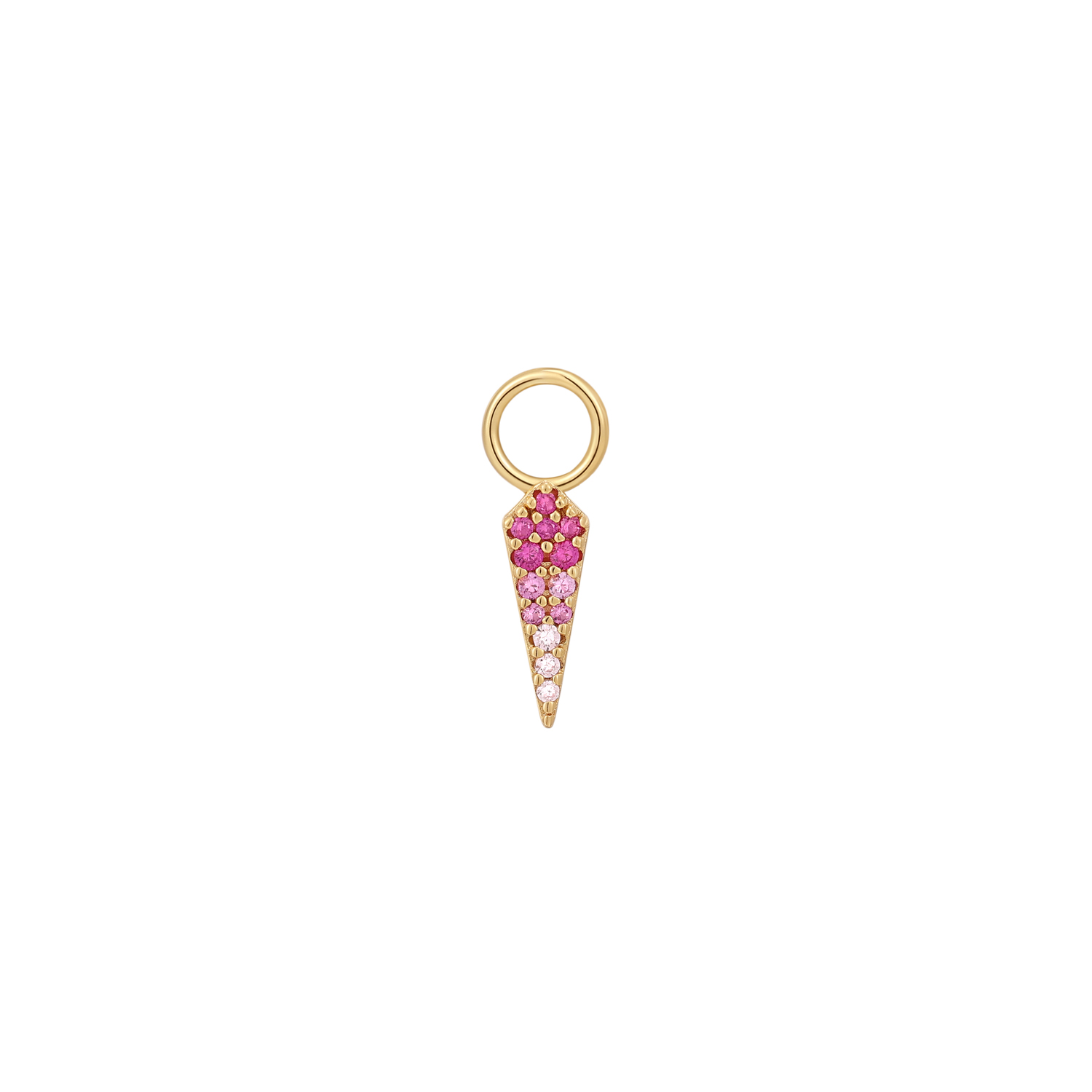 Productbeschrijving 
Geef je oorringen een upgrade met een levendige roze oorbedel. De bedel bevat zirkonia's en roze korund edelstenen en is gemaakt van 925 sterling zilver met 14 karaat gouden plating. Schuif eenvoudig de bedel over je favoriete oorringen.

Het Merk
Geïnspireerd door de laatste fashion trends is Ania Haie het toonaangevende sieradenmerk voor hoogkwalitatieve maar ook betaalbare zilveren sieraden, zonder op de kwaliteit in te leveren. Iedere collectie is gebaseerd op de laatste catwalktrends, waardoor Ania Haie snel tot hét sieradenmerk voor stijlbewuste consumenten is verkozen. Elk sieraad wordt ontworpen om te combineren met andere sieraden waardoor je je eigen look kunt creëren. Maar ook zijn Ania Haie sieraden opvallend genoeg om op zichzelf te dragen.

How It All Started
Met een passie voor kwalitatieve sieraden met stijl én het besef dat de mode bewuste vrouw niet wil inleveren op kwaliteit is Ania Haie geboren. De Ania Haie oprichters zagen later dat de moderne vrouw van vandaag graag sieraden combineert en layered om haar individualiteit te omarmen, de kans werd aangegrepen en de droom werd werkelijkheid.

Volg ons ook op social media
Wil jij op de hoogte blijven van nieuwe collecties, toffe combinaties en de laatste sieraden trends? Hou ons dan ook in de gaten op social media. Daarnaast inspireren wij jou dagelijks met verschillende looks en mix & match combinaties! Deel gerust jouw eigen unieke Ania Haie look door de hashtag #aniahaiexme te gebruiken. Wie weet wordt jouw look gerepost op één van onze kanalen!
Je kunt ons volgen op Facebook en Instagram.