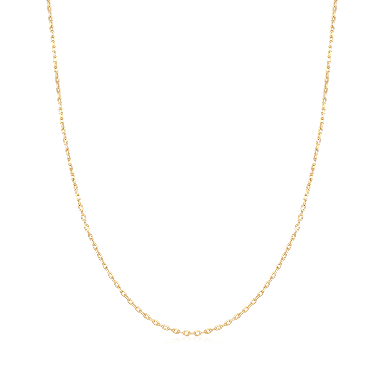 Productbeschrijving 
Deze ketting met minischakels is gemaakt van 925 sterling zilver met een 14 karaat gouden plating en is perfect om te layeren met andere kettingen. Voeg eenvoudig bedels uit de Pop Charms-collectie toe om de ketting een persoonlijk tintje te geven en een unieke look te creÃ«ren. 

Het Merk
GeÃ¯nspireerd door de laatste fashion trends is Ania Haie het toonaangevende sieradenmerk voor hoogkwalitatieve maar ook betaalbare zilveren sieraden, zonder op de kwaliteit in te leveren. Iedere collectie is gebaseerd op de laatste catwalktrends, waardoor Ania Haie snel tot hÃ©t sieradenmerk voor stijlbewuste consumenten is verkozen. Elk sieraad wordt ontworpen om te combineren met andere sieraden waardoor je je eigen look kunt creÃ«ren. Maar ook zijn Ania Haie sieraden opvallend genoeg om op zichzelf te dragen.

How It All Started
Met een passie voor kwalitatieve sieraden met stijl Ã©n het besef dat de mode bewuste vrouw niet wil inleveren op kwaliteit is Ania Haie geboren. De Ania Haie oprichters zagen later dat de moderne vrouw van vandaag graag sieraden combineert en layered om haar individualiteit te omarmen, de kans werd aangegrepen en de droom werd werkelijkheid.

Volg ons ook op social media
Wil jij op de hoogte blijven van nieuwe collecties, toffe combinaties en de laatste sieraden trends? Hou ons dan ook in de gaten op social media. Daarnaast inspireren wij jou dagelijks met verschillende looks en mix & match combinaties! Deel gerust jouw eigen unieke Ania Haie look door de hashtag #aniahaiexme te gebruiken. Wie weet wordt jouw look gerepost op Ã©Ã©n van onze kanalen!
Je kunt ons volgen op Facebook en Instagram.