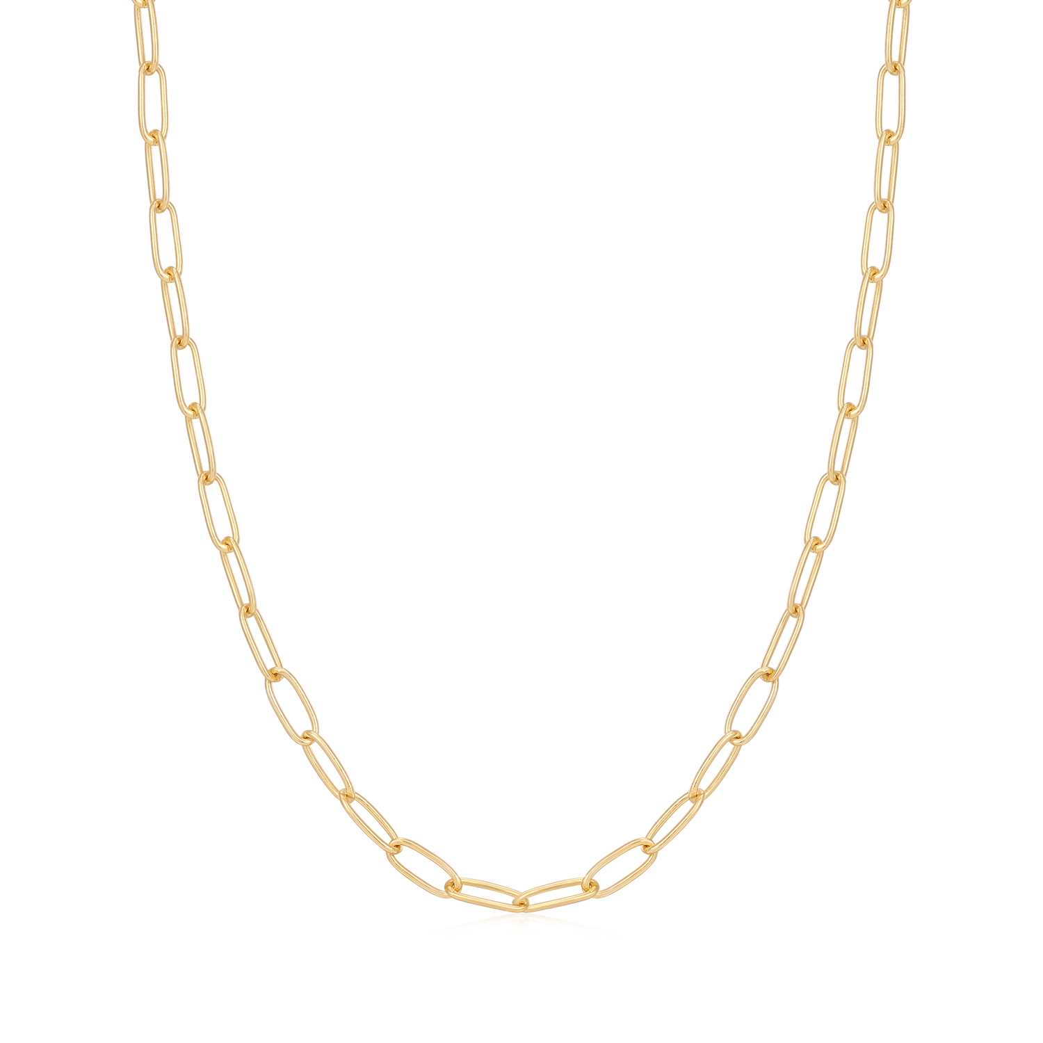 Productbeschrijving 
Deze schakelketting is gemaakt van 925 sterling zilver met een 14 karaat gouden plating en is perfect om te layeren met andere kettingen. Voeg eenvoudig bedels uit de Pop Charms-collectie toe om de ketting een persoonlijk tintje te geven en een unieke look te creÃ«ren. 

Het Merk
GeÃ¯nspireerd door de laatste fashion trends is Ania Haie het toonaangevende sieradenmerk voor hoogkwalitatieve maar ook betaalbare zilveren sieraden, zonder op de kwaliteit in te leveren. Iedere collectie is gebaseerd op de laatste catwalktrends, waardoor Ania Haie snel tot hÃ©t sieradenmerk voor stijlbewuste consumenten is verkozen. Elk sieraad wordt ontworpen om te combineren met andere sieraden waardoor je je eigen look kunt creÃ«ren. Maar ook zijn Ania Haie sieraden opvallend genoeg om op zichzelf te dragen.

How It All Started
Met een passie voor kwalitatieve sieraden met stijl Ã©n het besef dat de mode bewuste vrouw niet wil inleveren op kwaliteit is Ania Haie geboren. De Ania Haie oprichters zagen later dat de moderne vrouw van vandaag graag sieraden combineert en layered om haar individualiteit te omarmen, de kans werd aangegrepen en de droom werd werkelijkheid.

Volg ons ook op social media
Wil jij op de hoogte blijven van nieuwe collecties, toffe combinaties en de laatste sieraden trends? Hou ons dan ook in de gaten op social media. Daarnaast inspireren wij jou dagelijks met verschillende looks en mix & match combinaties! Deel gerust jouw eigen unieke Ania Haie look door de hashtag #aniahaiexme te gebruiken. Wie weet wordt jouw look gerepost op Ã©Ã©n van onze kanalen!
Je kunt ons volgen op Facebook en Instagram.