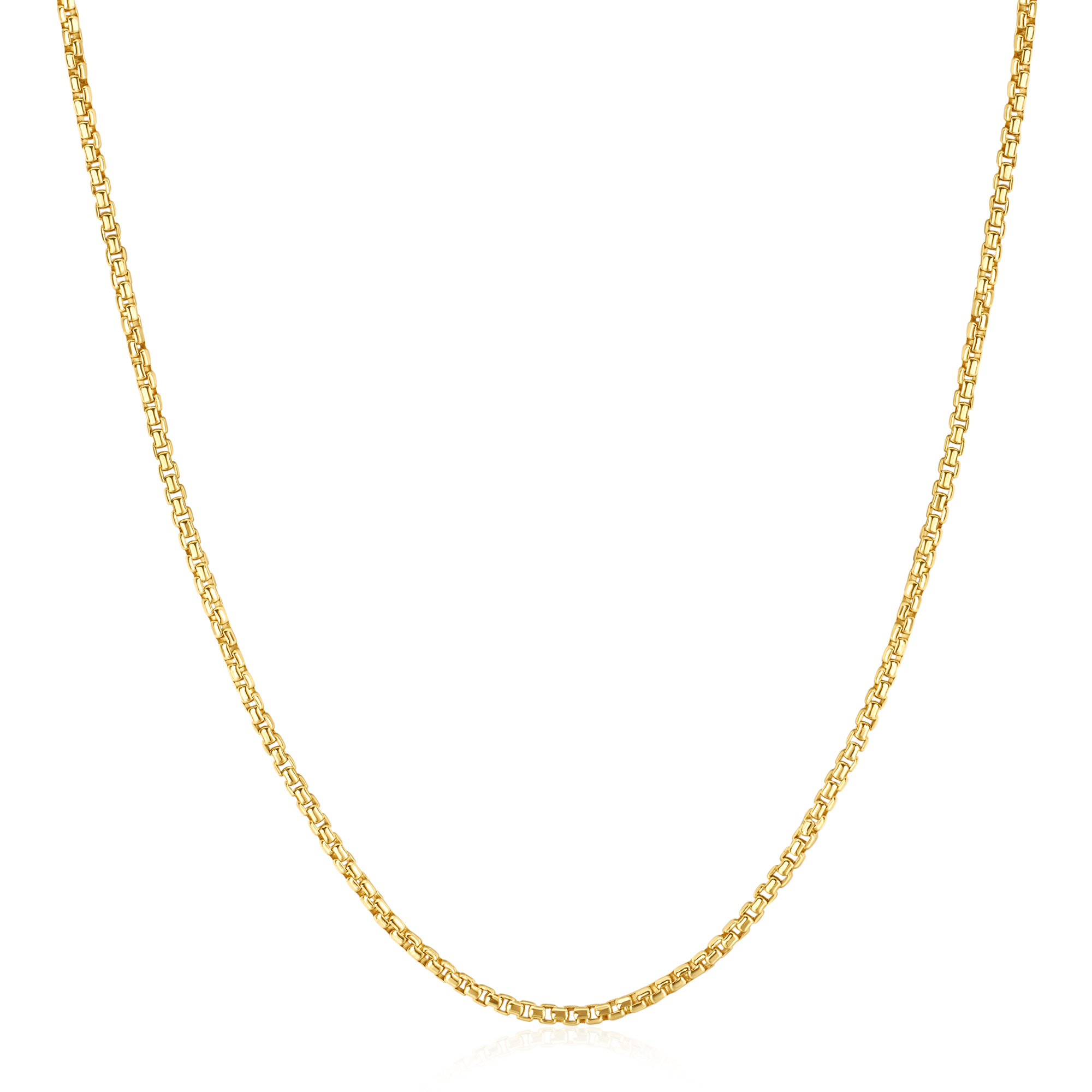Van alledaags gebruik tot speciale gelegenheden, maak van deze box link ketting je must-have. Dit basisstuk, zorgvuldig vervaardigd uit 14kt verguld sterlingzilver, is perfect om te stapelen of om je speciale bedels aan toe te voegen.

HET MERK
Geïnspireerd door de laatste fashion trends is Ania Haie het toonaangevende sieradenmerk voor hoogkwalitatieve maar ook betaalbare zilveren sieraden, zonder op de kwaliteit in te leveren. Iedere collectie is gebaseerd op de laatste catwalktrends, waardoor Ania Haie snel tot hét sieradenmerk voor stijlbewuste consumenten is verkozen. Elk sieraad wordt ontworpen om te combineren met andere sieraden waardoor je je eigen look kunt creëren. Maar ook zijn Ania Haie sieraden opvallend genoeg om op zichzelf te dragen.

SPECIFICATIES
- Ania Haie
- Ketting
- 925 zilver met gold/ rhodium plating
- AH N060-05G