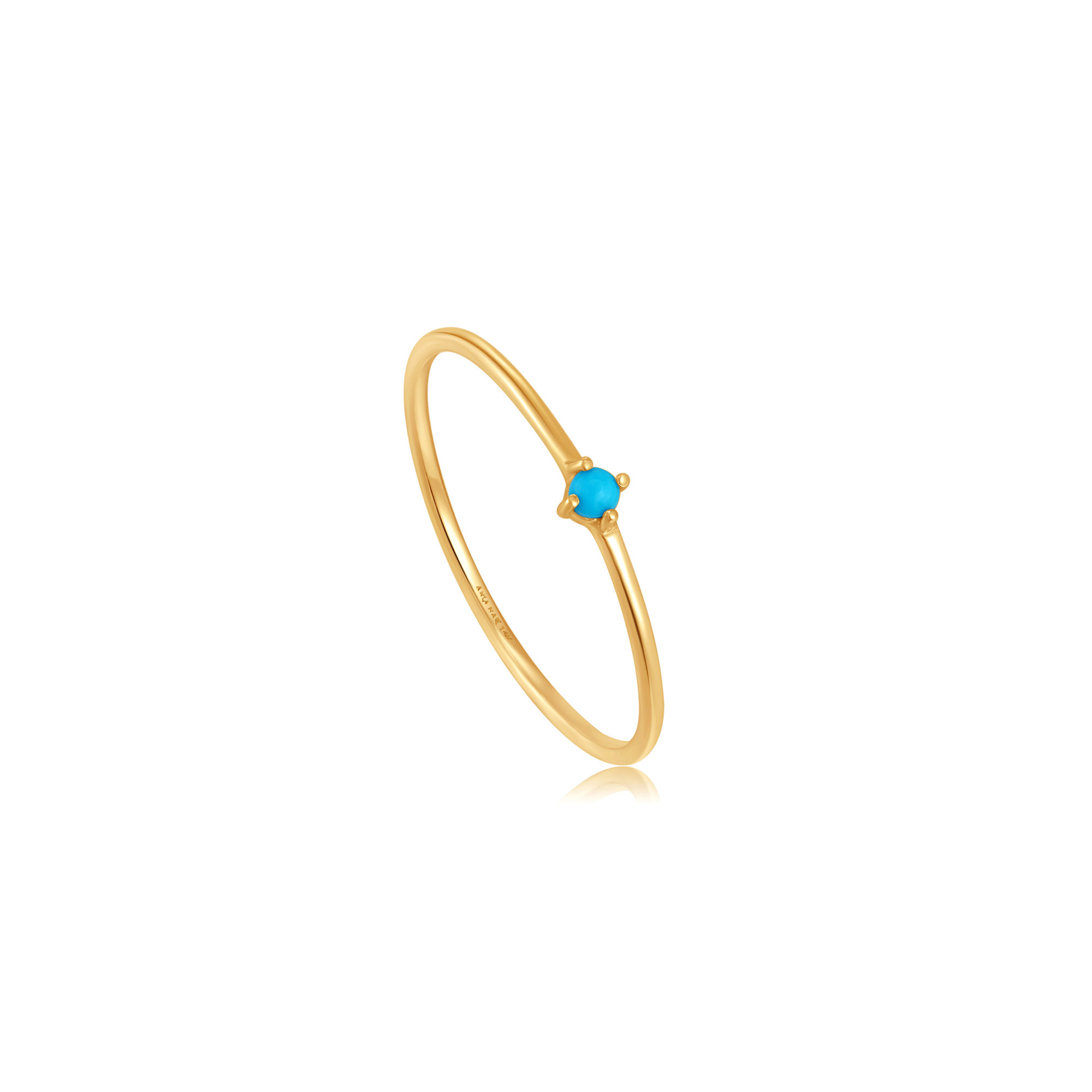 Kiezen tussen high-end sieraden en kleur? Echt niet! Deze prachtige 14kt ring ring van Ania Haie bewijst dat juist deze combinatie prachtig is. Draag de jouwe solo of stapel hem met meerdere ringen.

HET MERK
Ania Haie staat bekend als fashion-forward sieradenmerk en heeft een toonaangevende naam opgebouwd. Een uitstekend moment om het merk verder uit te bouwen met een 14kt massief gouden collectie: Ania Haie 14kt Gold! In lijn met Ania Haie’s streven om een duurzamer merk te worden, is de 14kt gouden collectie gemaakt van 100% gerecycled 14kt goud en bevat conflictvrije en volledig traceerbare natuurlijke diamanten en echte edelstenen, zoals witte saffieren, opalen en turquoise.

SPECIFICATIES
- 14kt Gold Turquoise Stone Ring
- Ring
- 14kt goud
- Maat 52
- AH RAU001-02YG