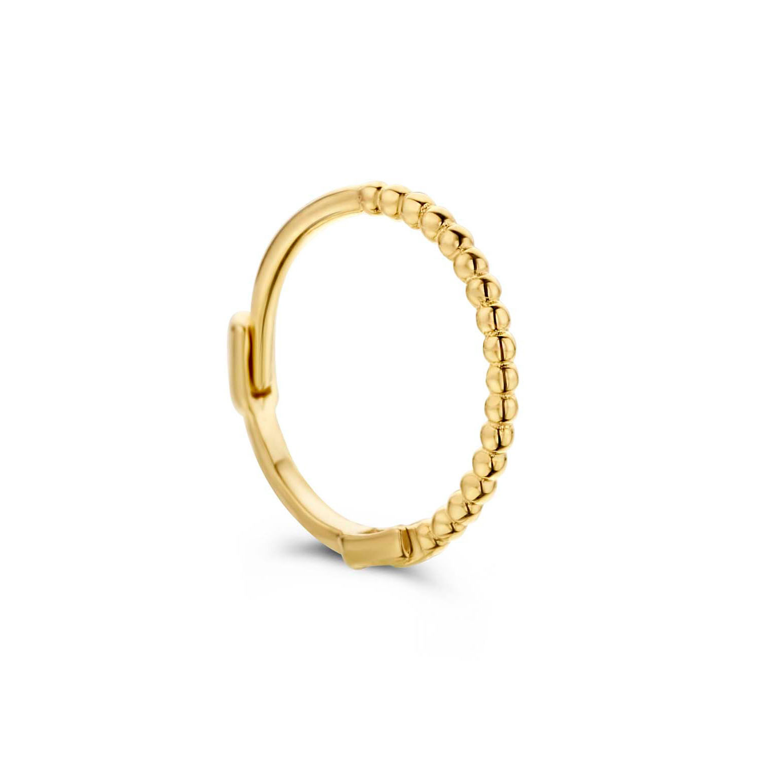 Hidden Gems of the Rivièra
Elke creatie in de Hidden Gems of the Rivièra collectie is een ode aan de onmiskenbare charme van de Rivièra. Handgemaakt van 14 karaat goud en verrijkt met echte edelstenen. De sieraden brengen de magische sfeer van de Côte d'Azur tot leven in jouw look! 

Het merk 
Jackie is hét 14 karaat gouden on trend sieradenmerk. De collecties zijn geïnspireerd op de reizen die ik maak, van stedentrips tot exotische oorden. Elk gouden sieraad is helemaal van nu, handgemaakt door Europese goudsmeden en vervaardigd van overwegend gerecycled goud met echte edelstenen en zoetwaterparels. Elke collectie is dan ook met veel liefde en passie samengesteld. Mijn Jackie sieraden zijn de perfecte finishing touch voor iedere outfit!

Specificaties
- Hoop
- Materiaal: 14 Karaat - Geelgoud - 585
- Twist Single Hoop
- Totale lengte: 6mm