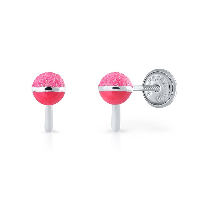 Jammie..! Deze oorknopjes met lolly's van Lapetra wil je meteen opeten. Ze zijn afgewerkt met emaille en voorzien van een handige schroefsluiting. Hierdoor verlies je ze niet en kunnen ze zelfs met slapen ingehouden worden. Handig h&eacute;?

Lapetra kindersieraden
Lapetra is het nieuwste handgemaakte, zilver gerhodineerde sieradenmerk voor jonge meiden. De opvallende oorknopjes met unieke designs zijn voorzien van een schroefsluiting; deze draait stevig vast. Hierdoor verliezen ze de oorknopjes niet en kunnen ze deze zelfs comfortabel inhouden bij het slapen. Bij alle sieraden ontvang je een metalen blikje: een feestje om te geven &eacute;n te krijgen!

Specificaties
  - LPOS0100
  - oorknopjes
  - 925 sterling zilver
  - Afmeting: 0,9 x 0,4 cm