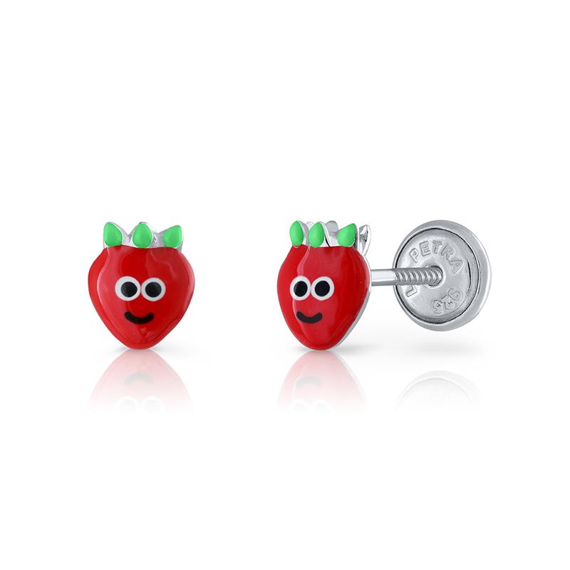 Welke vind jij het leukst, deze oorknopjes of de oorringen met aardbei van Lapetra? Wij kunnen niet kiezen! De oorbellen zijn rood geëmailleerd en hebben een handige schroefsluiting. Hierdoor verlies je de oorknopjes niet en zijn ze comfortabel met dragen. 

Lapetra kindersieraden
Lapetra is het nieuwste handgemaakte, zilver gerhodineerde sieradenmerk voor jonge meiden. De opvallende oorknopjes met unieke designs zijn voorzien van een schroefsluiting; deze draait stevig vast. Hierdoor verliezen ze de oorknopjes niet en kunnen ze deze zelfs comfortabel inhouden bij het slapen. Bij alle sieraden ontvang je een metalen blikje: een feestje om te geven én te krijgen!

Specificaties
  - LPOS0106
  - Arrmband
  - 925 sterling zilver
  - Lengte:  0,9 x 0,4 cm