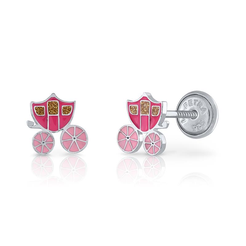 Wat een schattige en unieke oorknopjes zijn dit! De oorknopjes hebben de vorm van een wagen en bestaan uit roze emaille. Door de handige schroefsluiting verlies je de oorbellen niet en kunnen ze zelfs met slapen ingehouden worden. Worden ze van jou?

Lapetra kindersieraden
Lapetra is het nieuwste handgemaakte, zilver gerhodineerde sieradenmerk voor jonge meiden. De opvallende oorknopjes met unieke designs zijn voorzien van een schroefsluiting; deze draait stevig vast. Hierdoor verliezen ze de oorknopjes niet en kunnen ze deze zelfs comfortabel inhouden bij het slapen. Bij alle sieraden ontvang je een metalen blikje: een feestje om te geven én te krijgen!

Specificaties
  - LPOS0110
  - oorknopjes
  - 925 sterling zilver
  - Afmeting: 0,5 x 0,5 cm