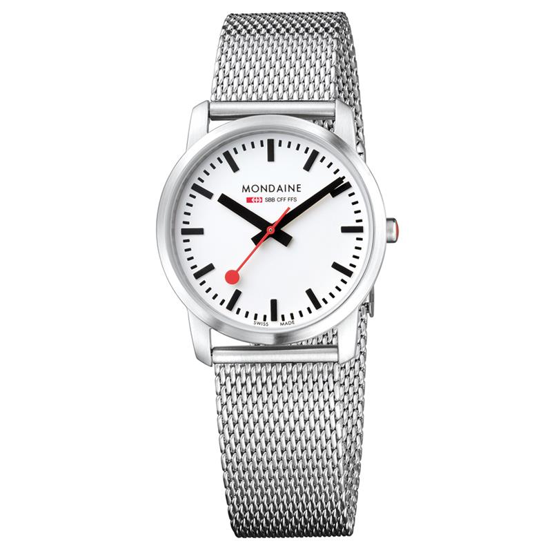 Zilverkleurig Milanees horloge