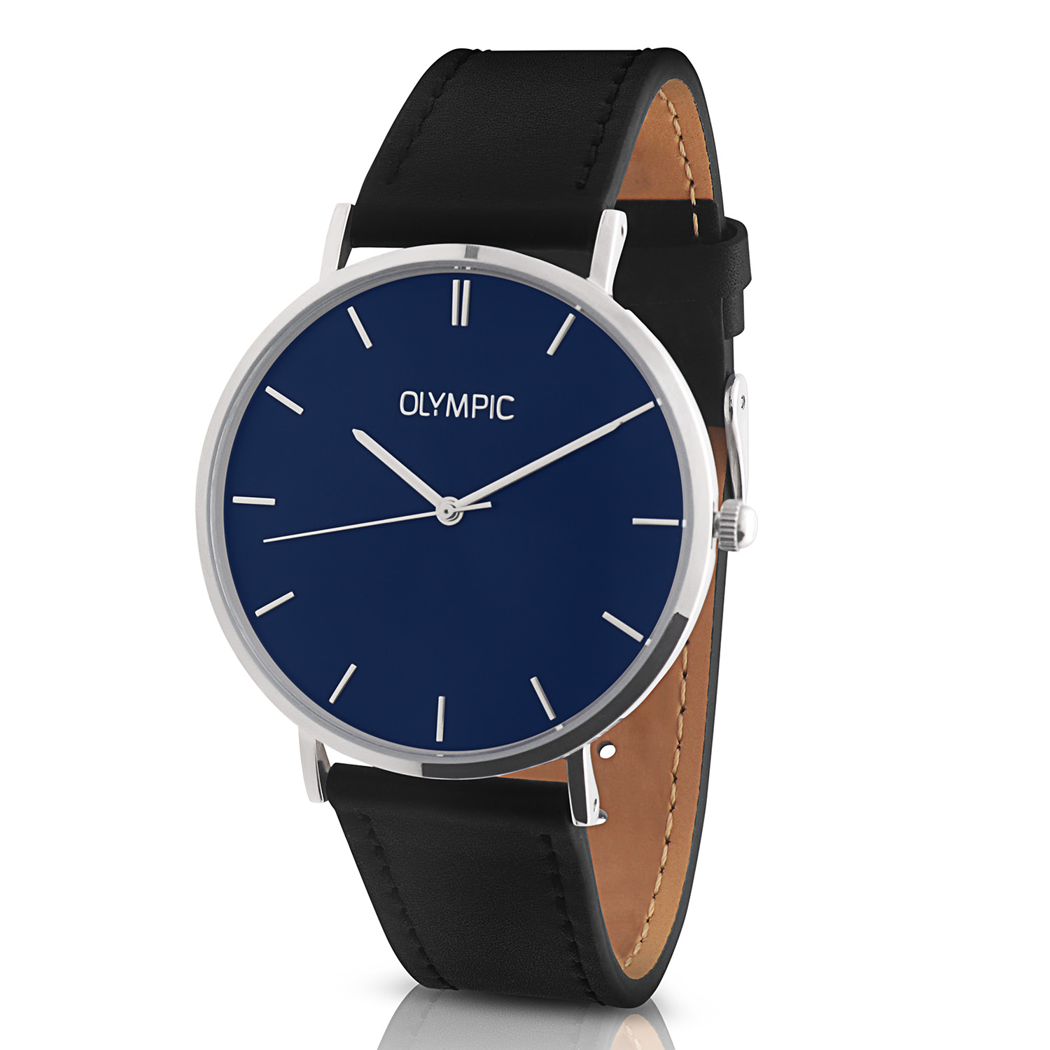 Olympic OL66HSL018 Horloge Heren Zwart 36mm