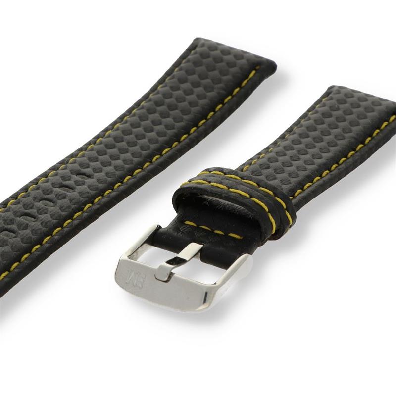 Dit Morellato Horlogeband Biking techno carbon zwart heeft een stoer en sportief ontwerp, perfect voor een actieve lifestyle. De band is gemaakt van duurzaam carbon look en heeft een breedte van 20mm. Door de zwarte kleur past hij bij elke outfit. Draag hem comfortabel om je pols met de handige gesp sluiting. Een must-have accessoire voor elke moderne horlogeliefhebber!