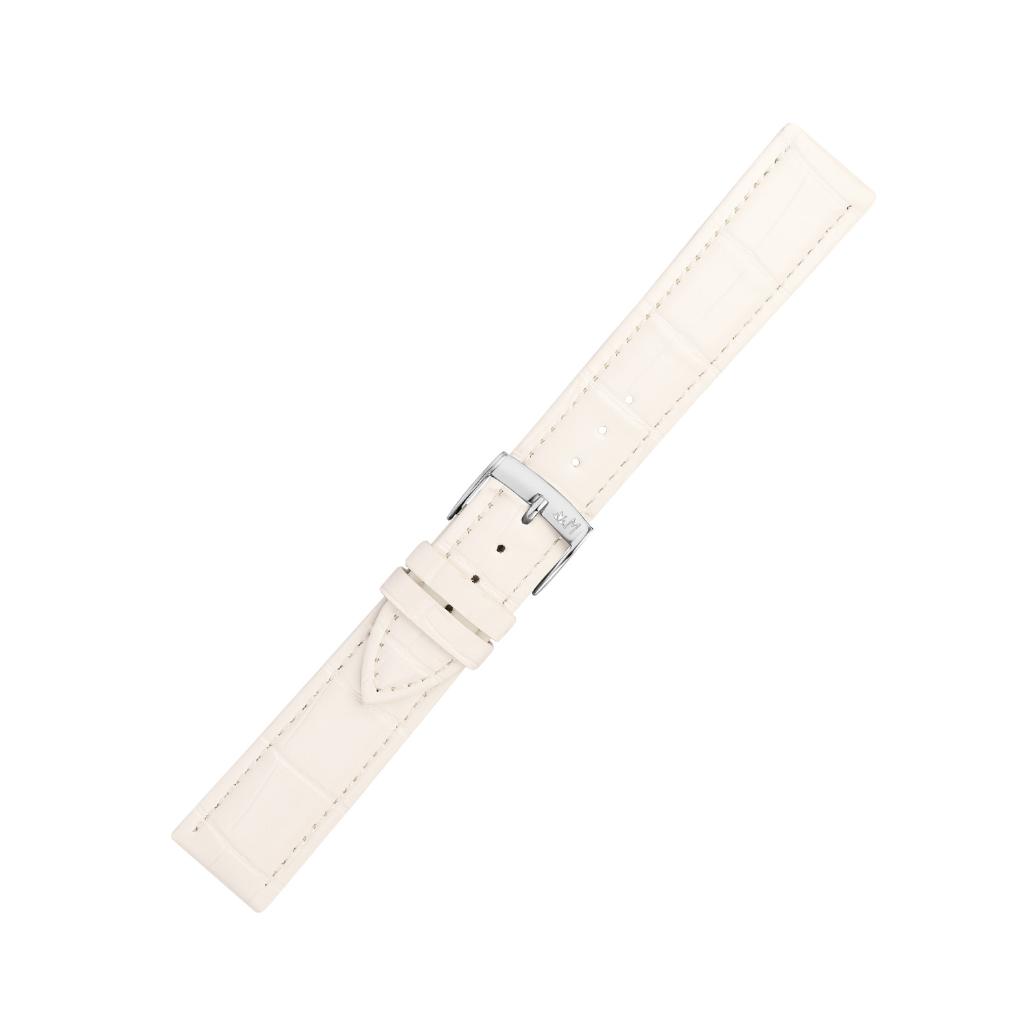 Dit Morellato Horlogebandje is gemaakt van vegan imitatieleer met een krokodillenprint en heeft een breedte van 14 mm. Het bandje is stijlvol en duurzaam, perfect voor milieubewuste horlogeliefhebbers. Je kunt het bandje gemakkelijk bevestigen aan je horloge en het geeft je outfit een luxe uitstraling. Draag het met trots en maak een fashion statement!