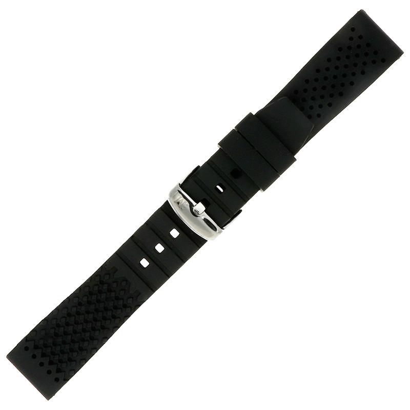 Dit silicone horlogeband van Morellato is robuust en comfortabel, perfect voor dagelijks gebruik. Het is zwart van kleur en heeft een breedte van 20mm. Het bandje is gemaakt van hoogwaardig plastic siliconen materiaal, waardoor het duurzaam is. Het beste manier om het te dragen is stevig om de pols te bevestigen. Maak je horloge compleet met dit stijlvolle bandje!