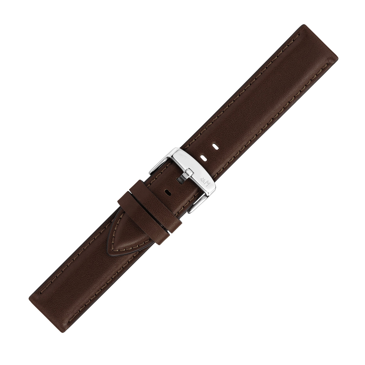 Deze Morellato Horlogeband is gemaakt van hoogwaardig bruin leer en heeft een breedte van 22mm. Het bandje heeft een stoere uitstraling en past perfect bij diverse horloges. De beste manier om deze band te dragen is in combinatie met een casual of sportieve outfit. Door de neutrale kleur is hij makkelijk te combineren met verschillende horloges en outfits. Maak je horloge compleet met deze stijlvolle en duurzame band.