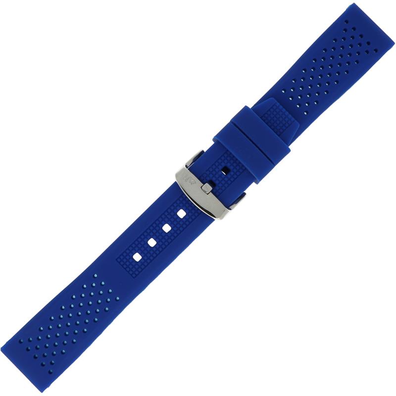 Dit Morellato horlogebandje is gemaakt van blauw siliconen materiaal en heeft een breedte van 22 mm. Het bandje is flexibel, comfortabel en waterbestendig, waardoor het perfect is voor dagelijks gebruik. Het is gemakkelijk te bevestigen aan je horloge en biedt een sportieve en stijlvolle uitstraling. Draag het met trots en geniet van het comfort en de duurzaamheid ervan.