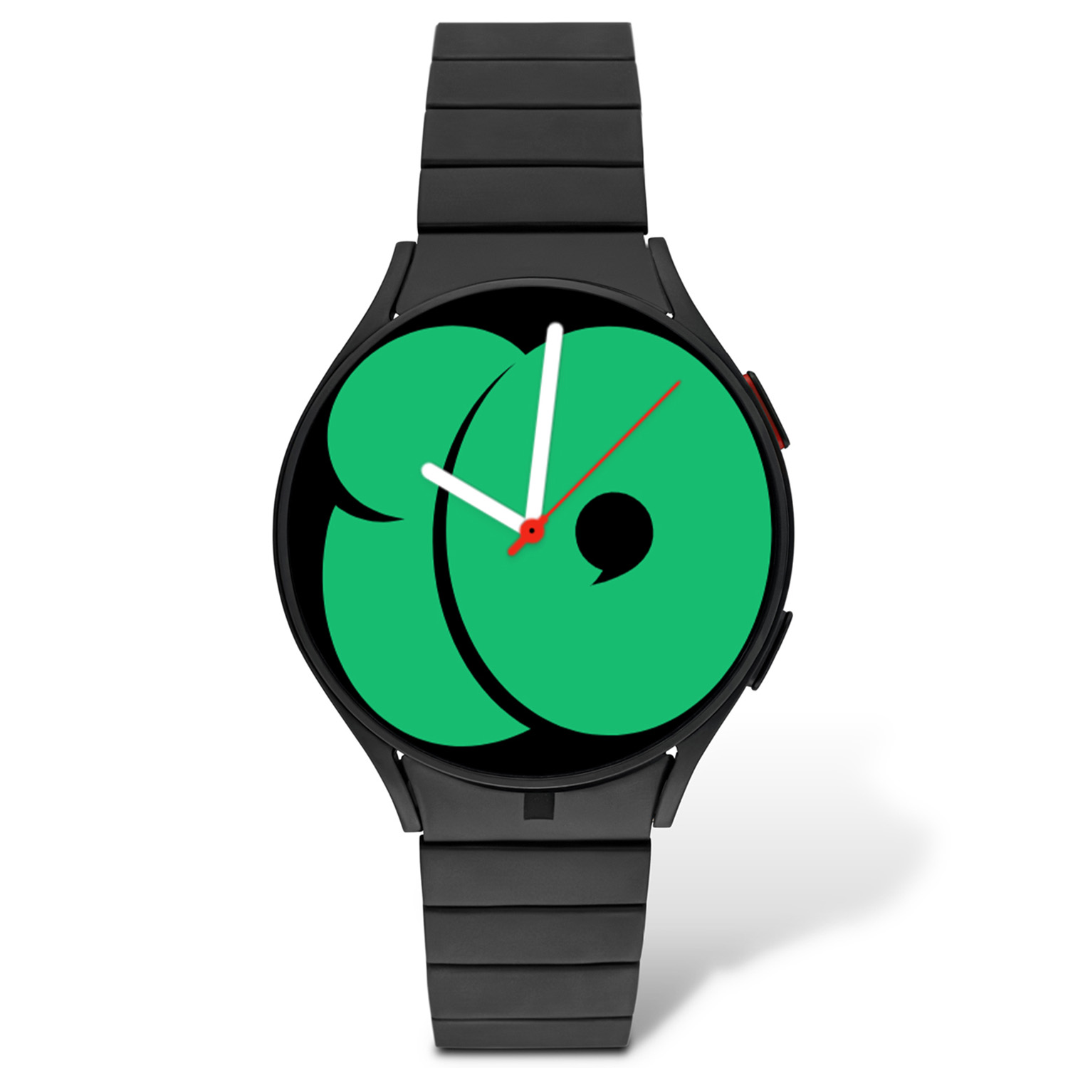 Samsung Galaxy Watch5 SA.R910BB Smartwatch Black Bamboo 44mm 
De Galaxy Watch combineert de uitstraling van een luxe horloge met de geavanceerde functies van de SAMSUNG smartwatches. Deze unieke horloges zijn uitgerust met verwisselbare horlogebanden: een speciaal ontworpen stainless steel,- en een siliconen horlogeband. De Galaxy Watch5 Pro is de smartwatch met Wear OS van SAMSUNG en biedt toegang tot je favoriete apps en dat allemaal om je pols. De Galaxy Watch is niet alleen zeer stijlvol, maar ook gebruiksvriendelijk. Om door apps, berichten en tekst te bladeren hoeft er alleen maar aan de roterende ring gedraaid te worden. De Galaxy Watch is stof- en spatwaterdicht en 5 ATM gecertificeerd. De extra features, zoals het kompas, hartritme sensor en nog heel veel meer maken de Galaxy Watch5 Classic nog completer.

De Galaxy Watch heeft een Always On-display, waardoor je geen knop in te drukken om de tijd weer te geven. Het AMOLED-display kan ingesteld worden op een continue tijdsweergave, zodat dag en nacht te zien is hoe laat het is.

Highlights:
- Geschikt voor Android  
- De Galaxy Watch5 heeft een IP68-certificering. Het horloge is 5 ATM
- Dankzij de ingebouwde speaker en microfoon, kan er ook gebeld worden met het horloge
- Ontvang alle berichten van je telefoon op je horloge en reageer direct met quick reply’s
- Herkent meer dan 35 verschillende activiteiten
- Door de verschillende meters en tellers is het mogelijk om onder andere de hartslag, stappen, snelheid, slaap, luchtdruk, stress, hoogte- en diepte te meten
- D.m.v. de ingebouwde GPS, is het mogelijk om offline te navigeren en achteraf je route terug te kijken (zonder dat de telefoon in de buurt is)
- Luister zonder smartphone naar muziek met Spotify premium