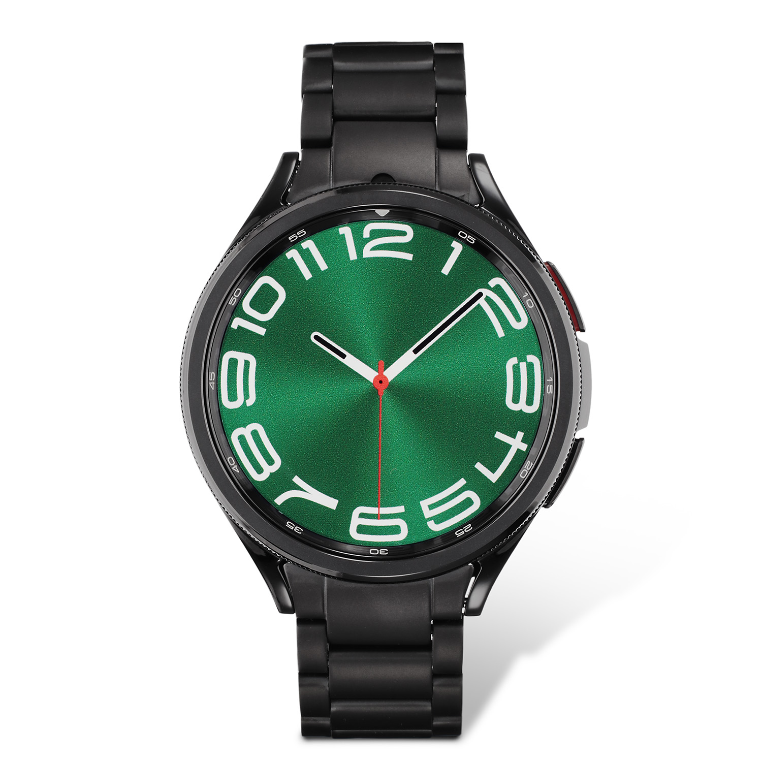Samsung Galaxy Watch6 Classic SA.R960BS Black 47mm 
De Galaxy Watch combineert de uitstraling van een luxe horloge met de geavanceerde functies van de SAMSUNG smartwatches. Deze unieke horloges zijn uitgerust met verwisselbare horlogebanden: een speciaal ontworpen stainless steel,- en een siliconen horlogeband. De Galaxy Watch6 is de smartwatch met Wear OS van SAMSUNG en biedt toegang tot je favoriete apps en dat allemaal om je pols. De Galaxy Watch is niet alleen zeer stijlvol, maar ook gebruiksvriendelijk. Om door apps, berichten en tekst te bladeren hoeft er alleen maar aan de roterende ring gedraaid te worden. De Galaxy Watch is stof- en spatwaterdicht en 5 ATM gecertificeerd. De extra features, zoals het kompas, hartritme sensor en nog heel veel meer maken de Galaxy Watch6 nog completer.

De Galaxy Watch heeft een Always On-display, waardoor je geen knop in te drukken om de tijd weer te geven. Het AMOLED-display kan ingesteld worden op een continue tijdsweergave, zodat dag en nacht te zien is hoe laat het is.

Highlights:
- Geschikt voor Android  
- De Galaxy Watch5 heeft een IP68-certificering. Het horloge is 5 ATM
- Dankzij de ingebouwde speaker en microfoon, kan er ook gebeld worden met het horloge
- Ontvang alle berichten van je telefoon op je horloge en reageer direct met quick reply’s
- Herkent meer dan 90 verschillende activiteiten
- Door de verschillende meters en tellers is het mogelijk om onder andere de hartslag, stappen, snelheid, slaap, luchtdruk, stress, hoogte- en diepte te meten
- D.m.v. de ingebouwde GPS, is het mogelijk om offline te navigeren (zonder dat de telefoon in de buurt is)
- Luister zonder smartphone naar muziek met Spotify premium
- Contactloos betalen met de LTE modellen
- Virtueel voice assistent