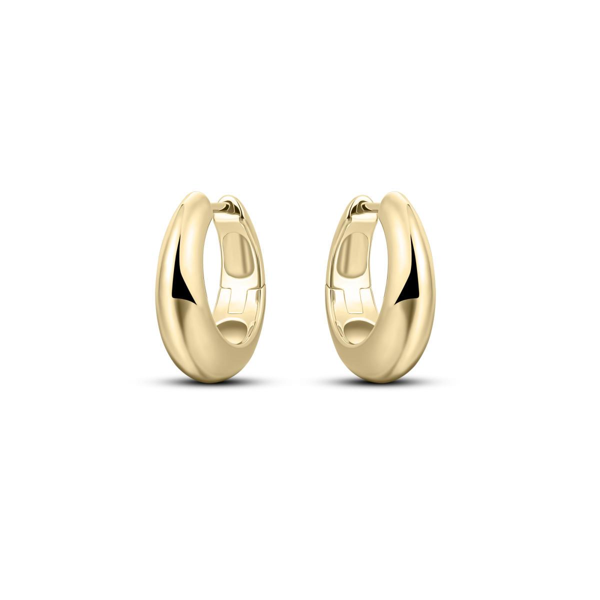 Gisser Jewels oorringen | zilver verguld | KCL6/18Y
