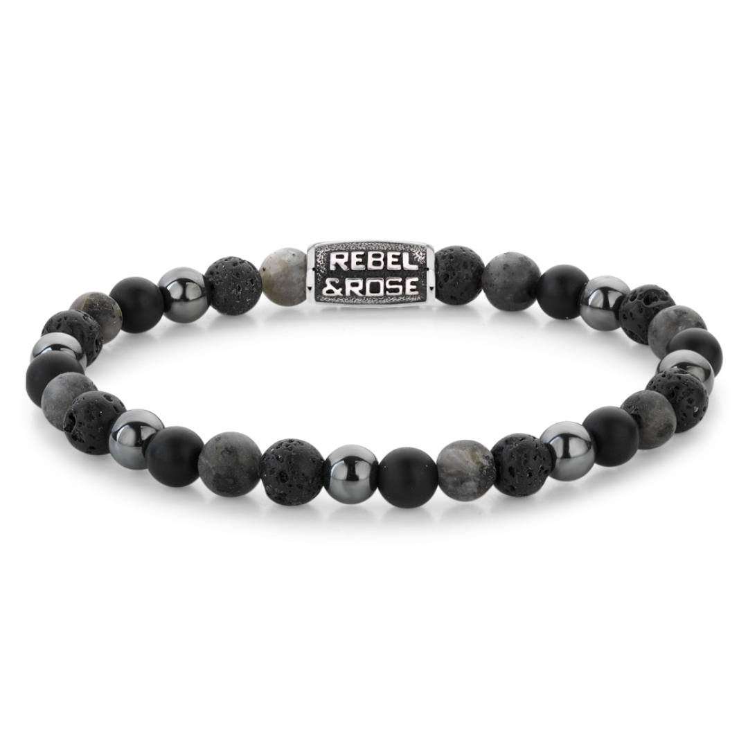 Rebel & Rose - Grey Rocks Vintage - 6mm - Medium