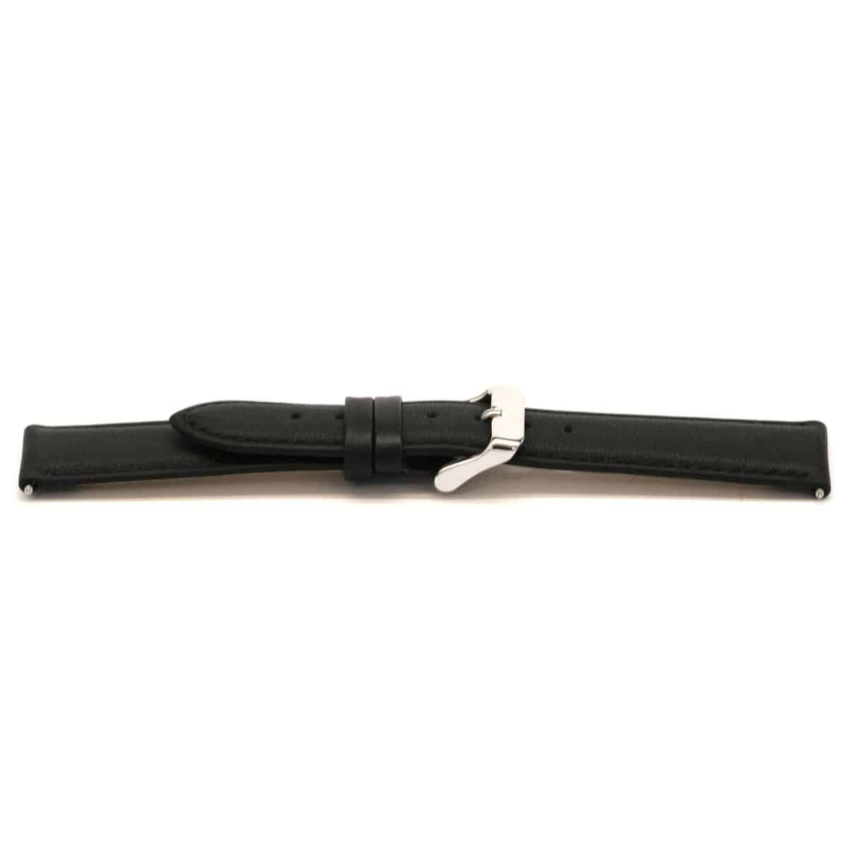 Kalfslederen horlogeband, hypo allergeen en waterdicht
Kleur band: Zwart
Band dikte: 3.3mm
Band lengte: 80/120mm
Band breedte: 20x18mm
Gesp: All Stainless Steel
Bekleding binnenband: Nubuck
Gestikt: Ja, zwart
Pushpin: Inclusief
Waterproef: Ja
NFC Chip: Nee
Hypo-allergeen: Ja
EAN: 4782863108203