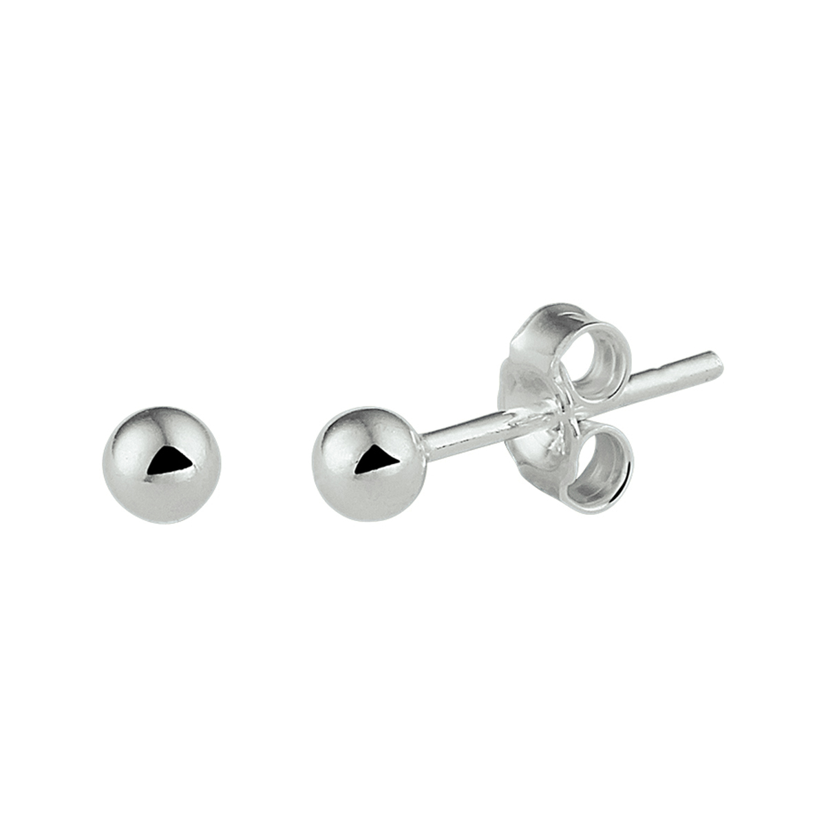 Beschrijving: Zilveren oorknoppen met een bol.
Doelgroep: dames
Breedte: 3 mm
Hoogte: 3 mm