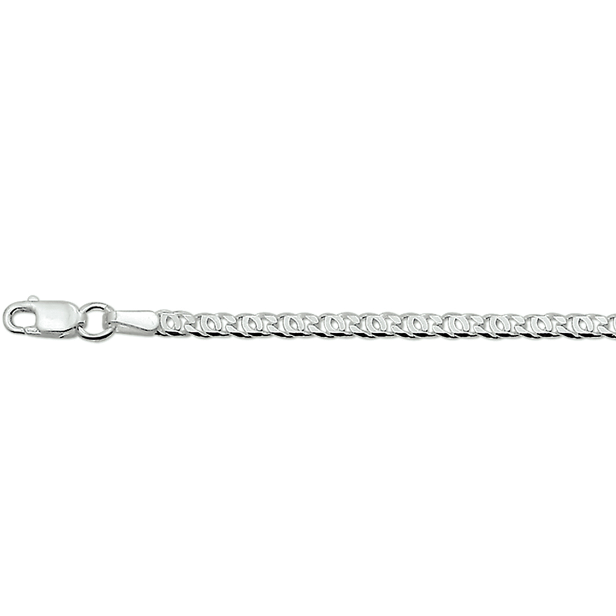 De schakelbreedte is 2.5mm.