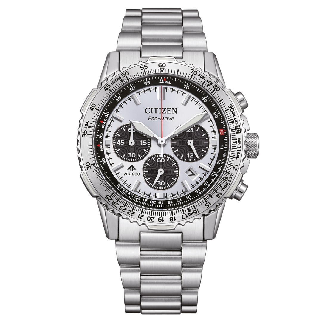 Citizen - Promaster Eco-Drive, 200 meter WR, Saffierglas, Zilverkleurige wijzerplaat, 39mm - CA4660-61A