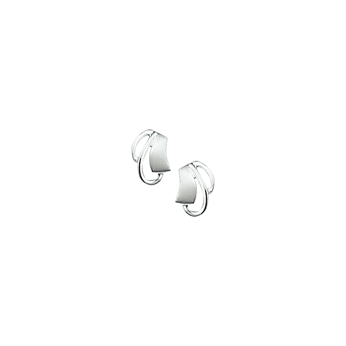 De Zilveren Fantasie oorknopjes, modelnummer 1323121, zijn stijlvolle oorbellen van een ongekend merk, gemaakt van rodium verguld 925 sterling zilver. Met een gewicht van 1,06 gram, een glanzende zilverkleur en een afmeting van 9,5 mm x 7 mm, zijn ze perfect voor elke gelegenheid. Combineer ze met een zilveren ketting voor een elegante uitstraling.