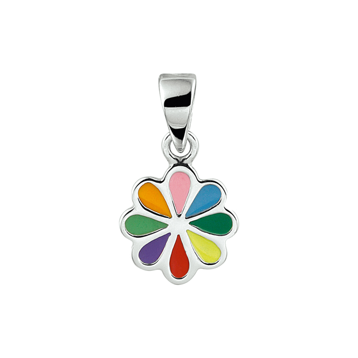 Beschrijving: Super leuk kleurijk gerhodineerd zilveren bloem hanger uitgevoerd met verschillende kleuren emaille. De hanger heeft een diameter van 8.5mm. U kunt deze hanger combineren met bijpassende sieraden of een collier uit onze collectie.Tip: Leuk om kado te geven kleurrijk en schattig wat zal ze stralen!
Doelgroep: kinderen
Breedte: 8.5 mm