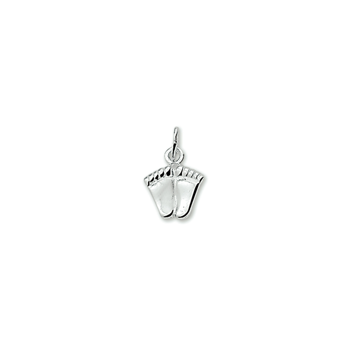 hanger voeten zilver gerhodineerd