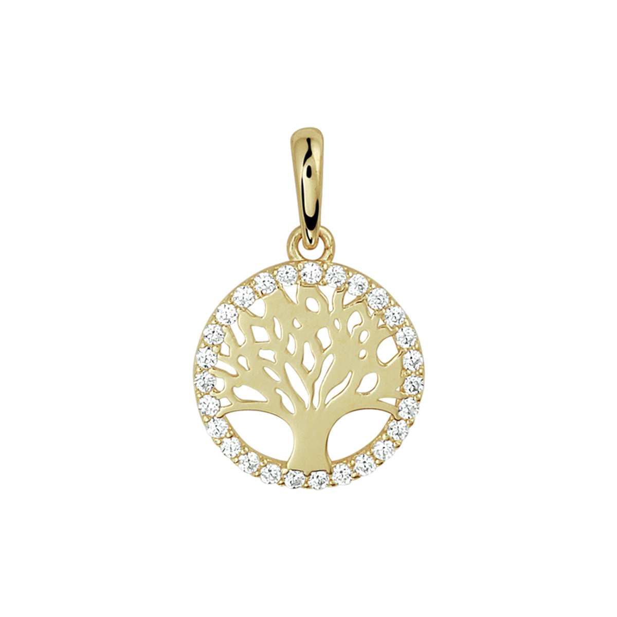 Geelgouden hanger met een levensboom.
materiaal 14k geelgoud
verpakt per 1
vorm rond
voorstelling geloofstekens/spreuken div.
afwerking gepolijst
steensoort zirkonia
slijpvorm briljant
steenkleur transparant
zetwijze rijzetting
circa metaalgewicht (g)0.4
hoogte (mm)16
diameter (mm)10.5
bestsellers